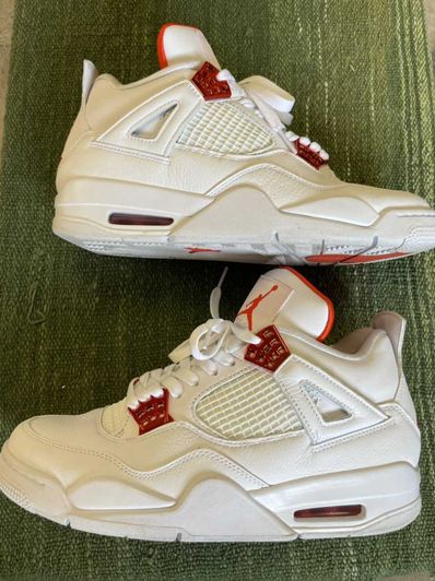 Nike Air Jordan 4 Retro "White/Team Orange"