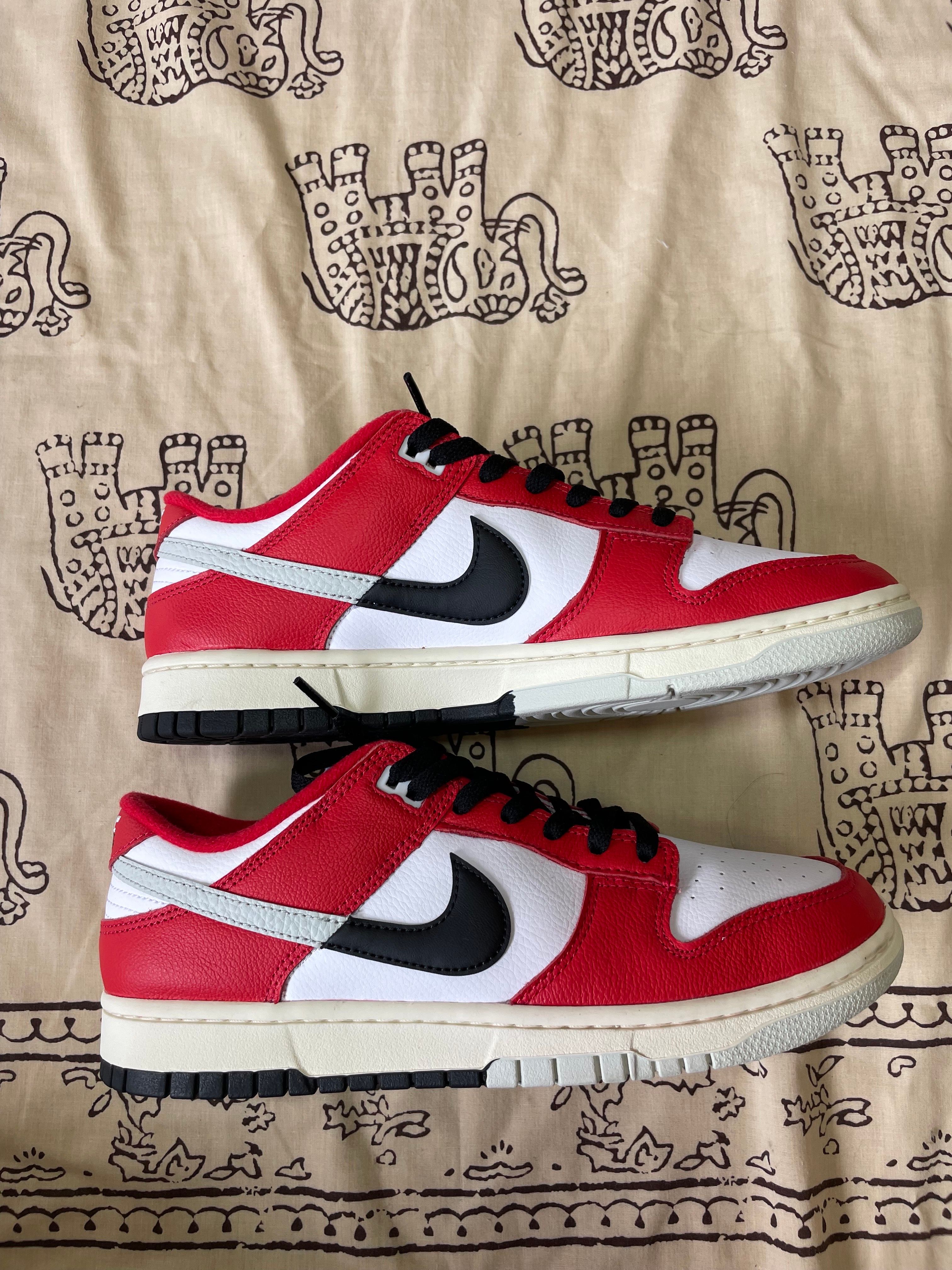 Nike Dunk Low Retro PRM "Chicago Split"