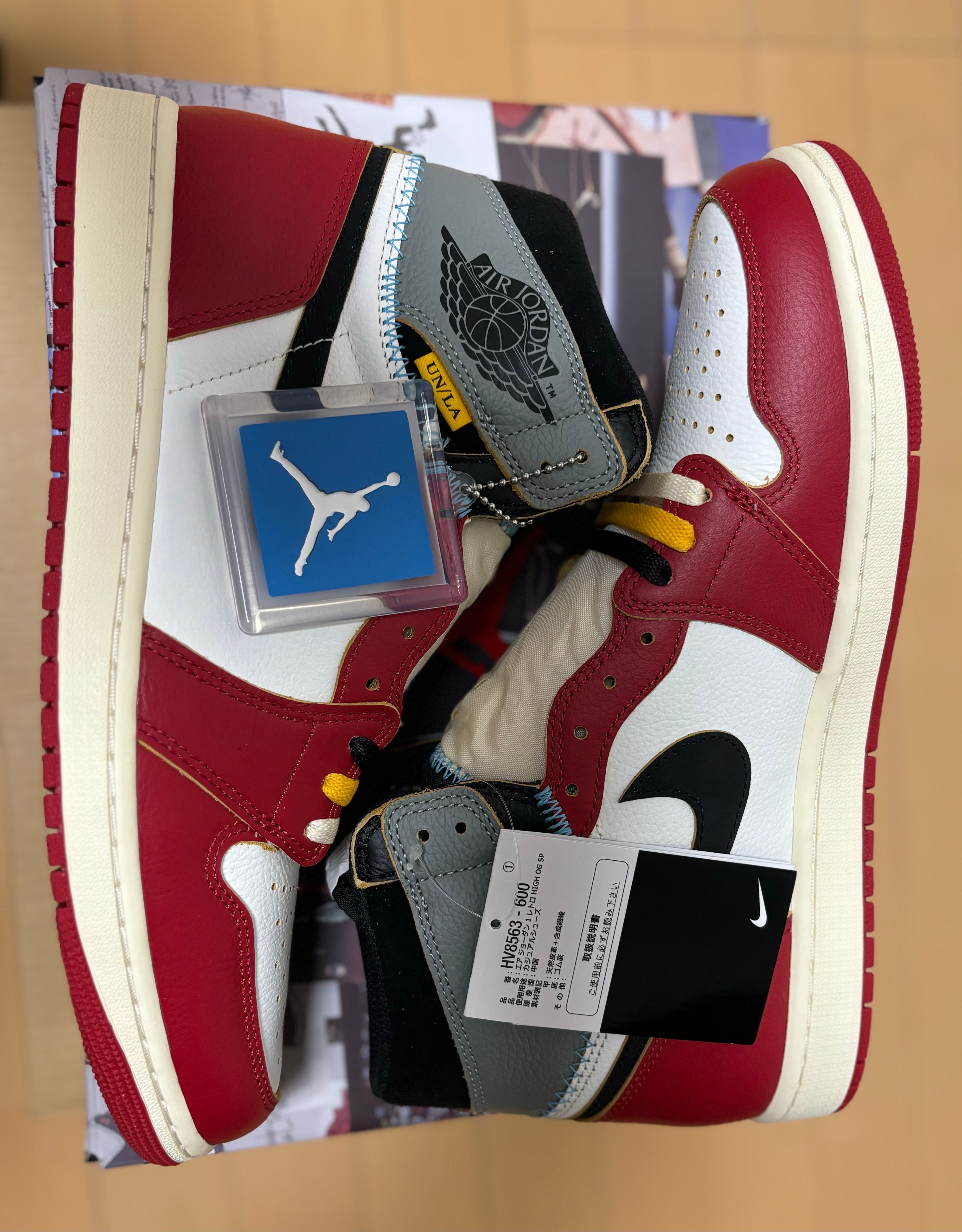 UNION × Nike Air Jordan 1 Retro High OG "Chicago/Shadow"