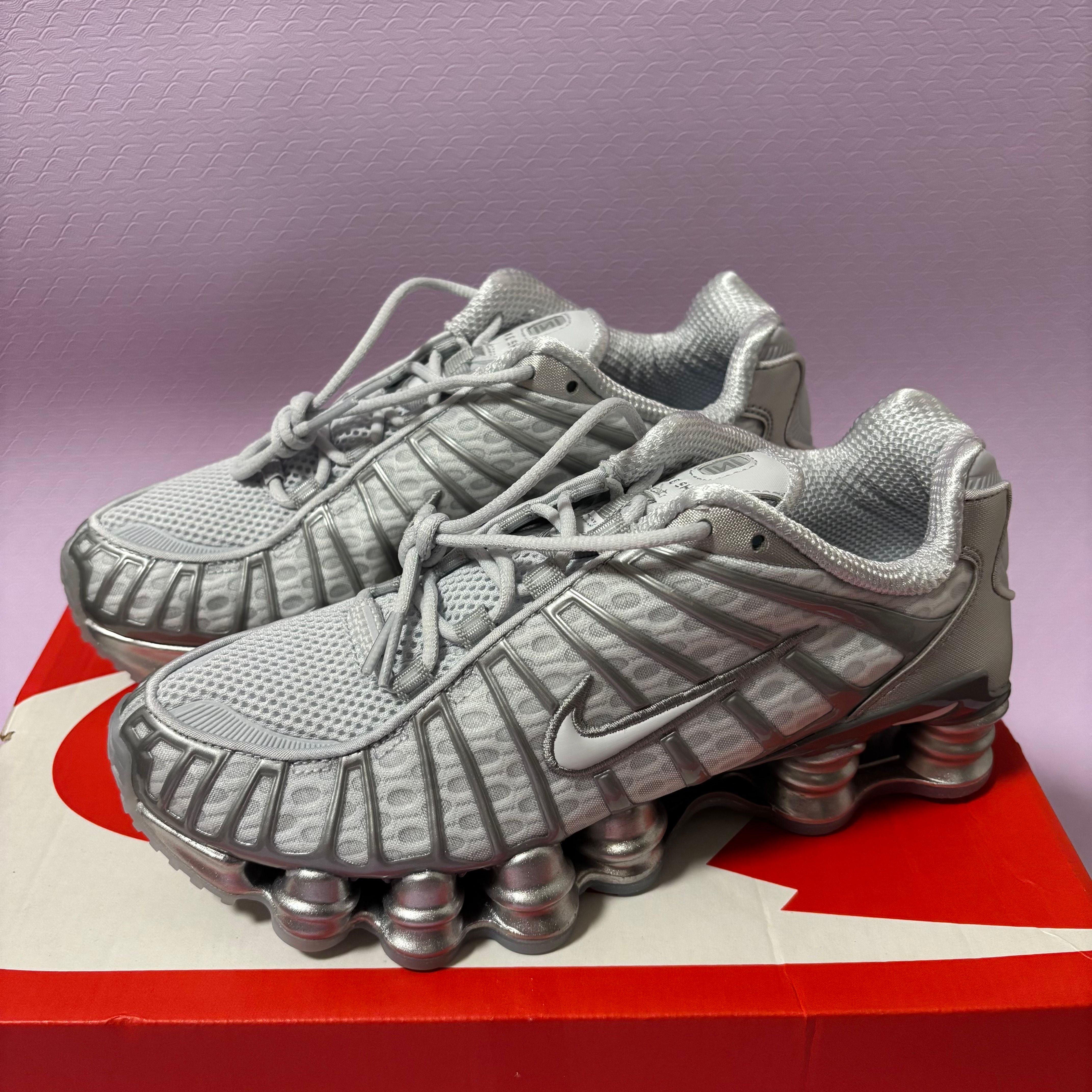 Nike Women's Shox TL "Pure Platinum and Metallic Silver"