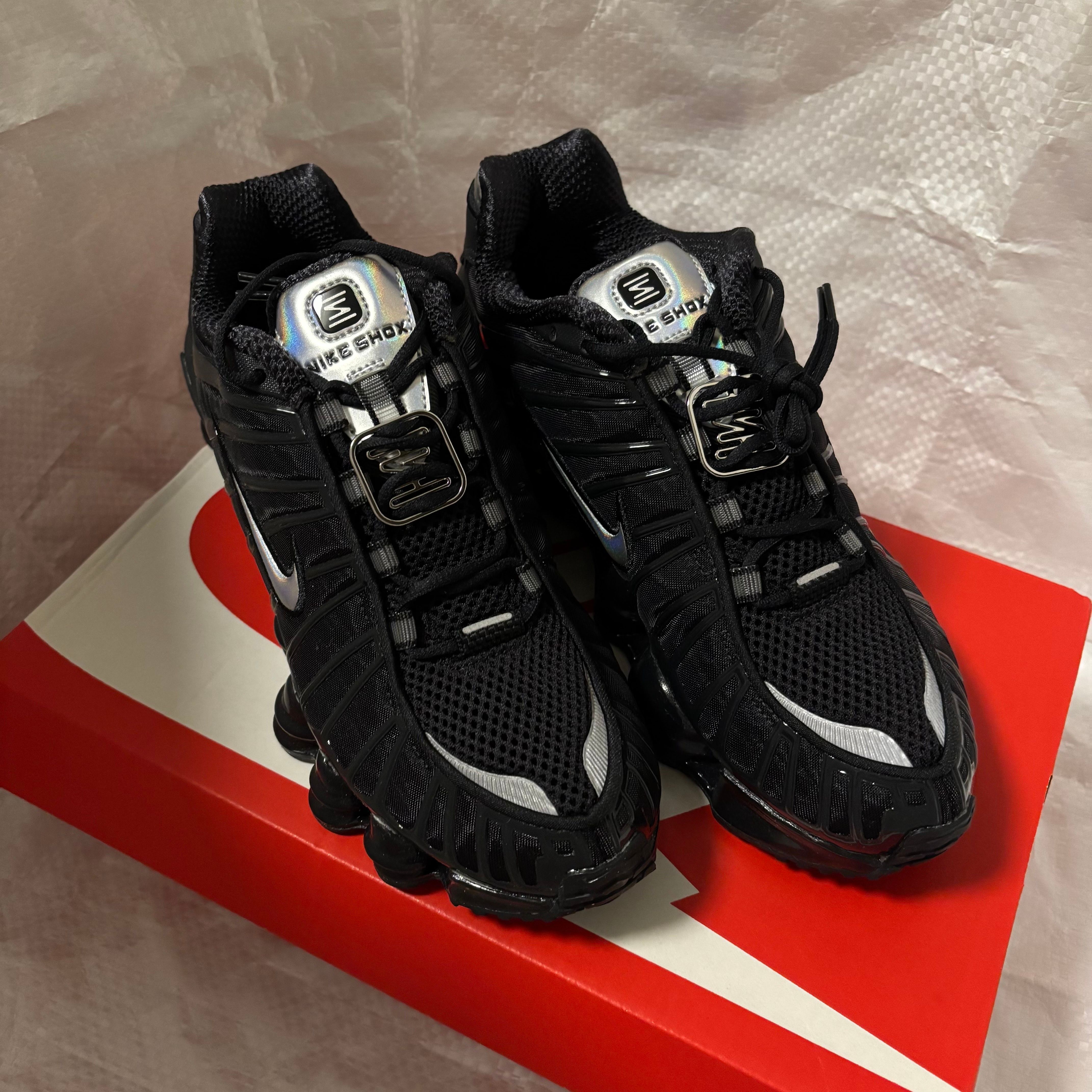 Nike Women's Shox TL "Off Noir/Metallic Silver"