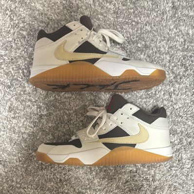 Travis Scott × Nike Jordan Jumpman Jack TR "Sail and Dark Mocha"