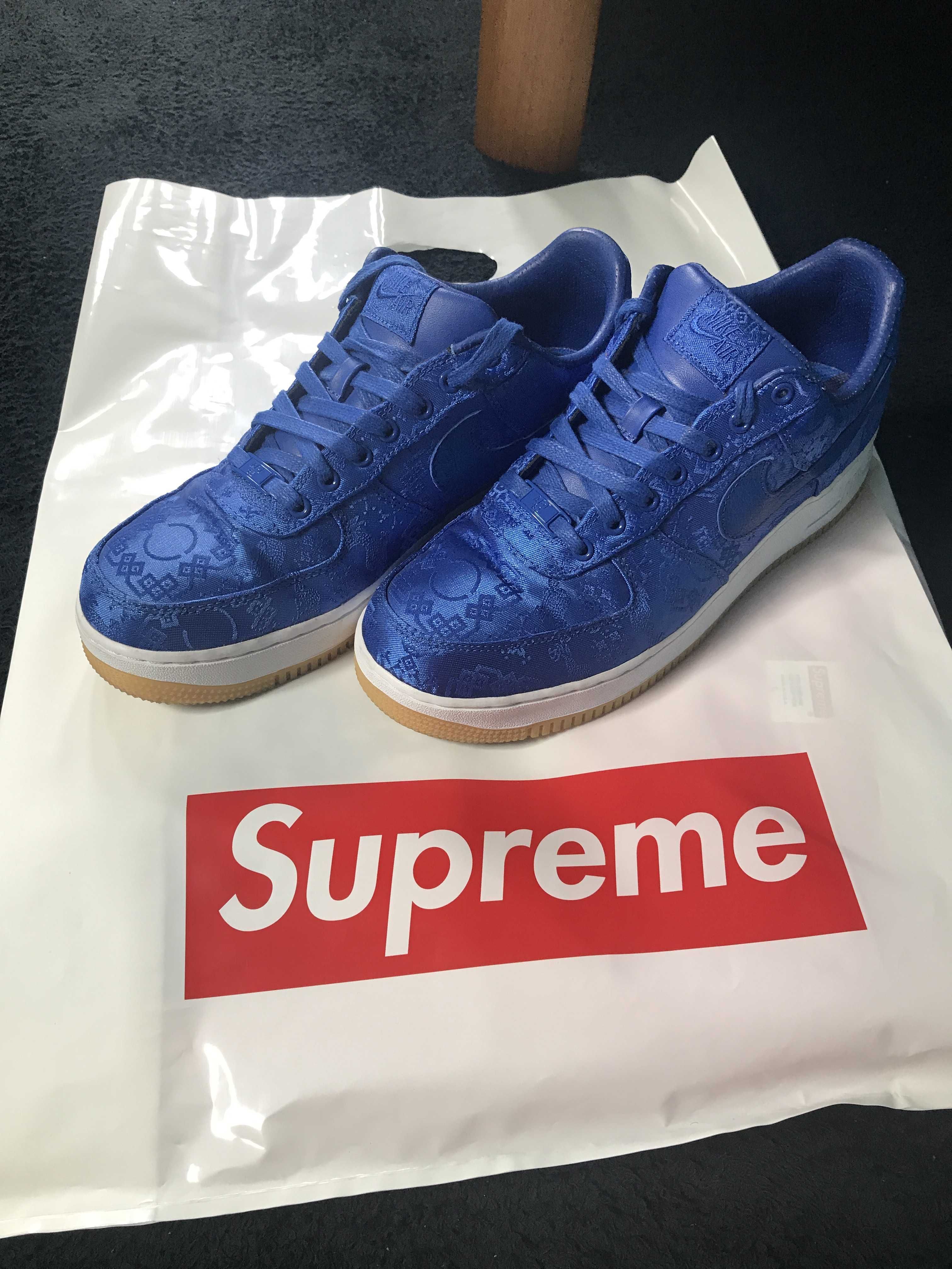 CLOT × Nike Air Force 1 Low "Blue"