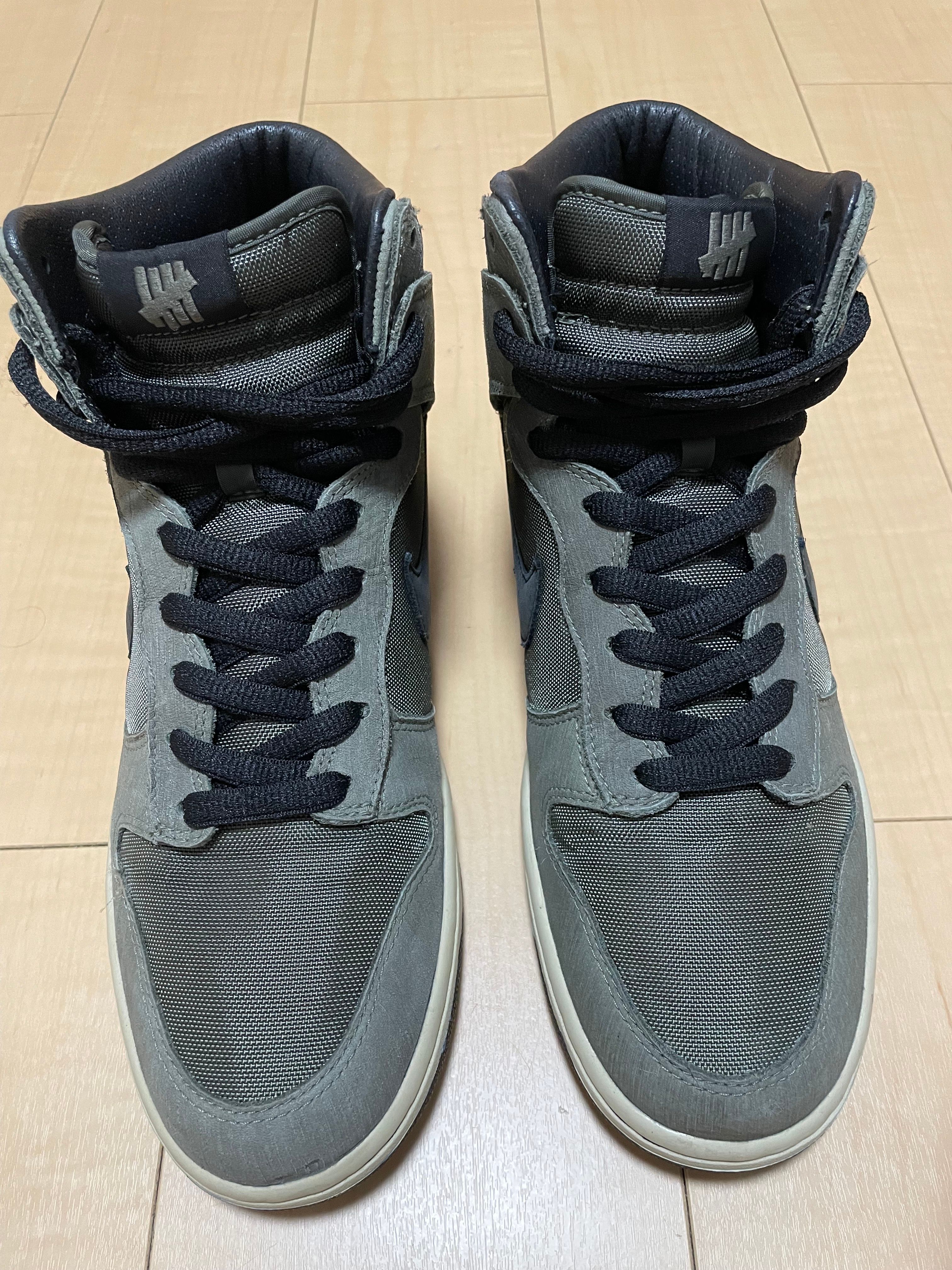 UNDEFEATED × Nike Dunk High Deep Green