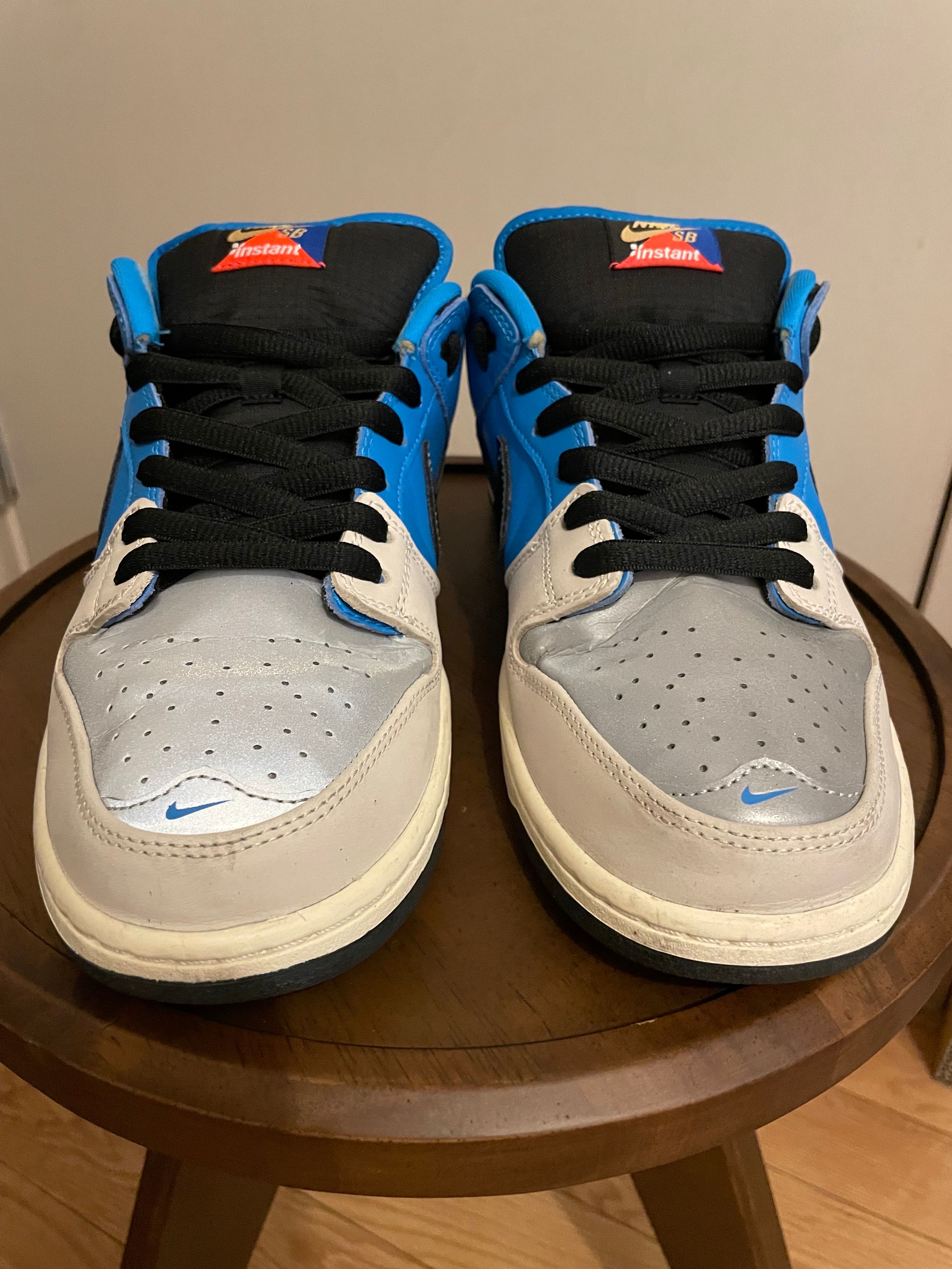 Instant Skateboards × Nike SB Dunk Low "Blue Hero"
