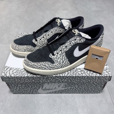 Nike Air Jordan 1 Retro Low OG "Black Cement"