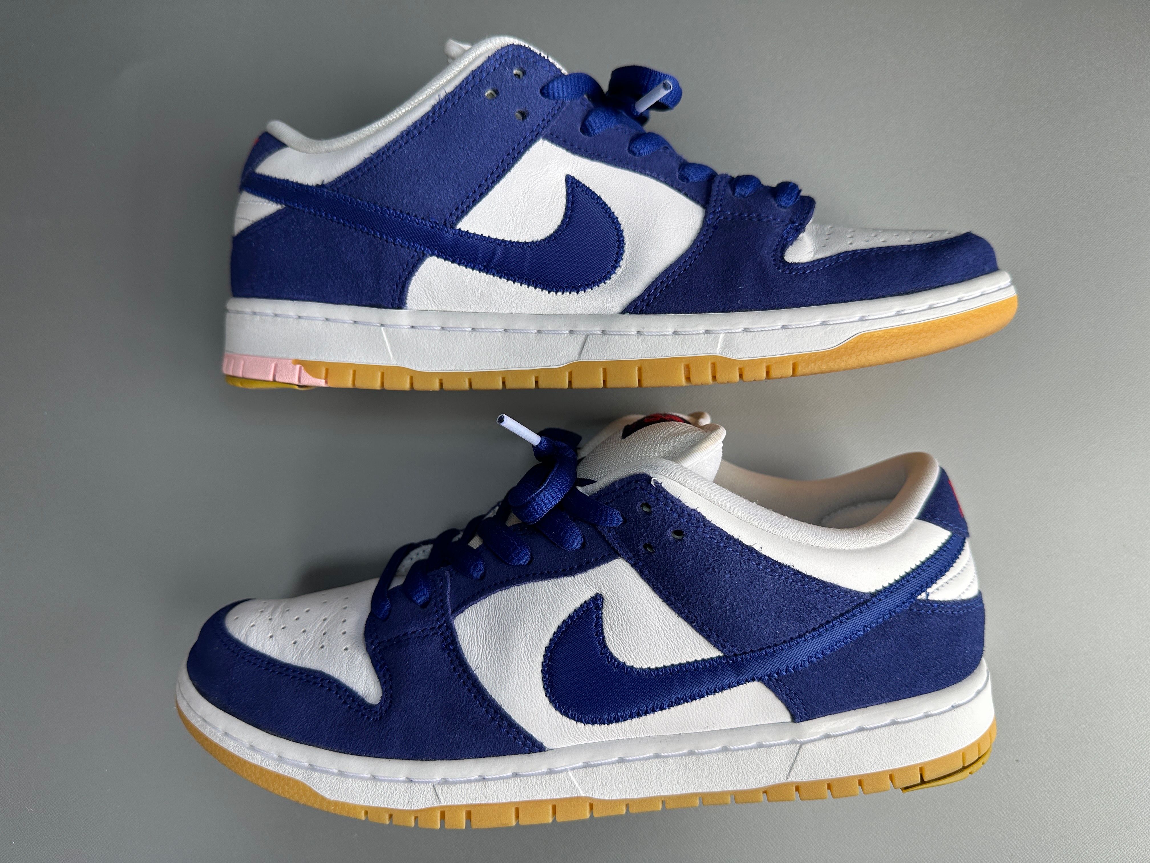 Nike SB Dunk Low "Los Angeles Dodgers/Deep Royal Blue"