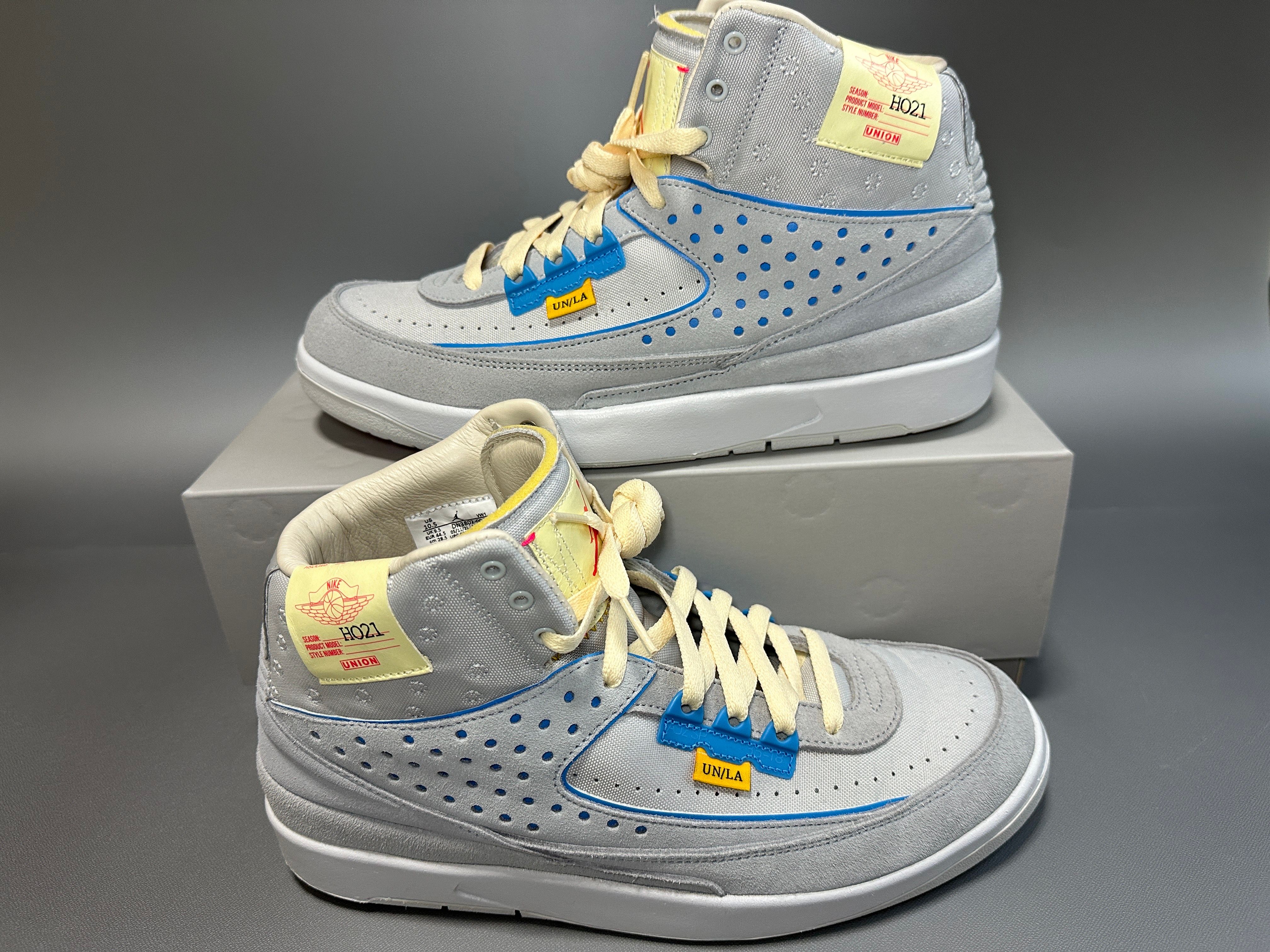 UNION × Nike Air Jordan 2 "Grey Fog"