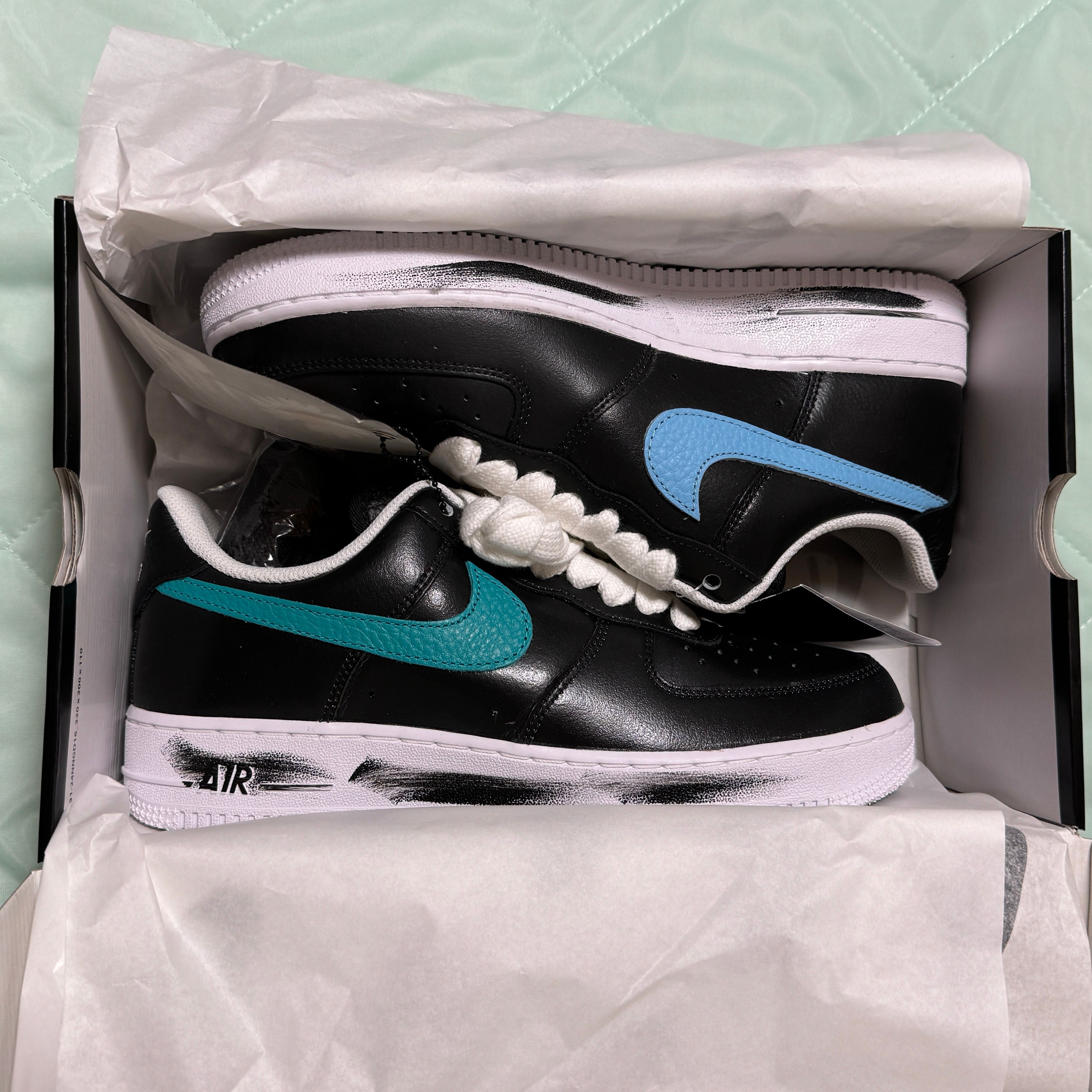 PEACEMINUSONE × Nike Air Force 1 Low '07 Para-Noise 3.0 "Black and Multi-Color" / G-DRAGON