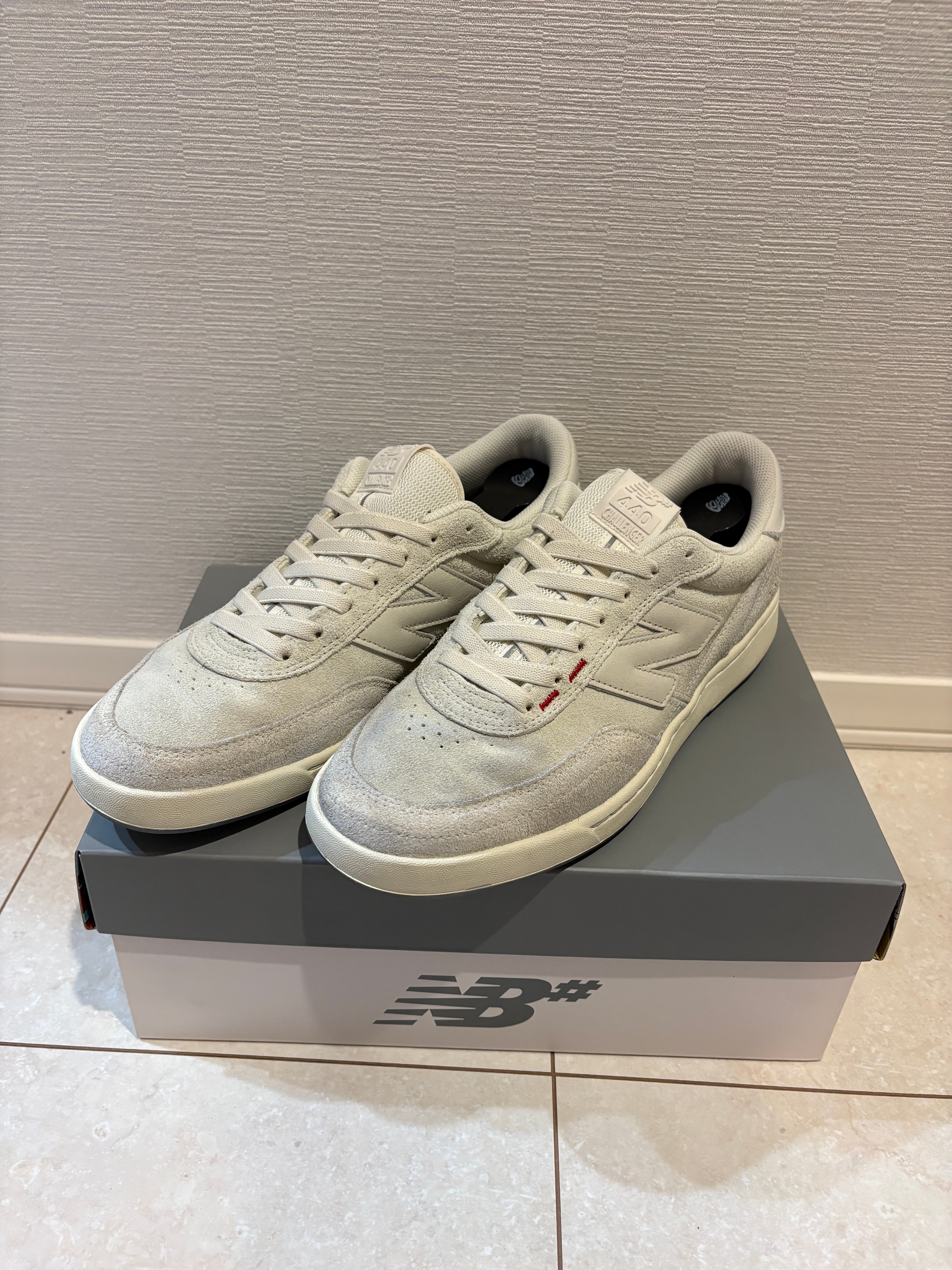 Challenger × New Balance Numeric 440V2 "Sea Salt"