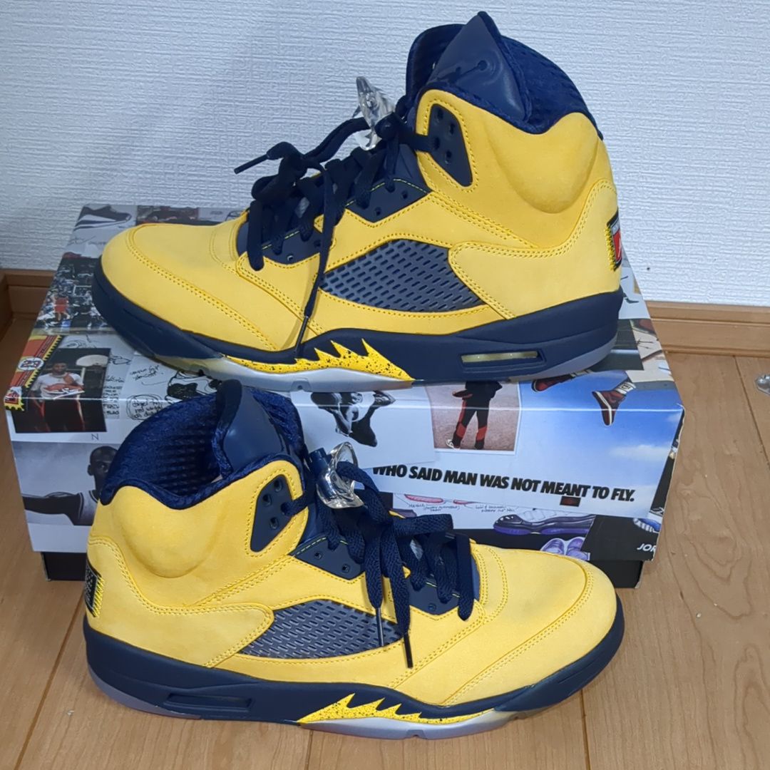 NIKE AIR JORDAN 5 "MICHIGAN"