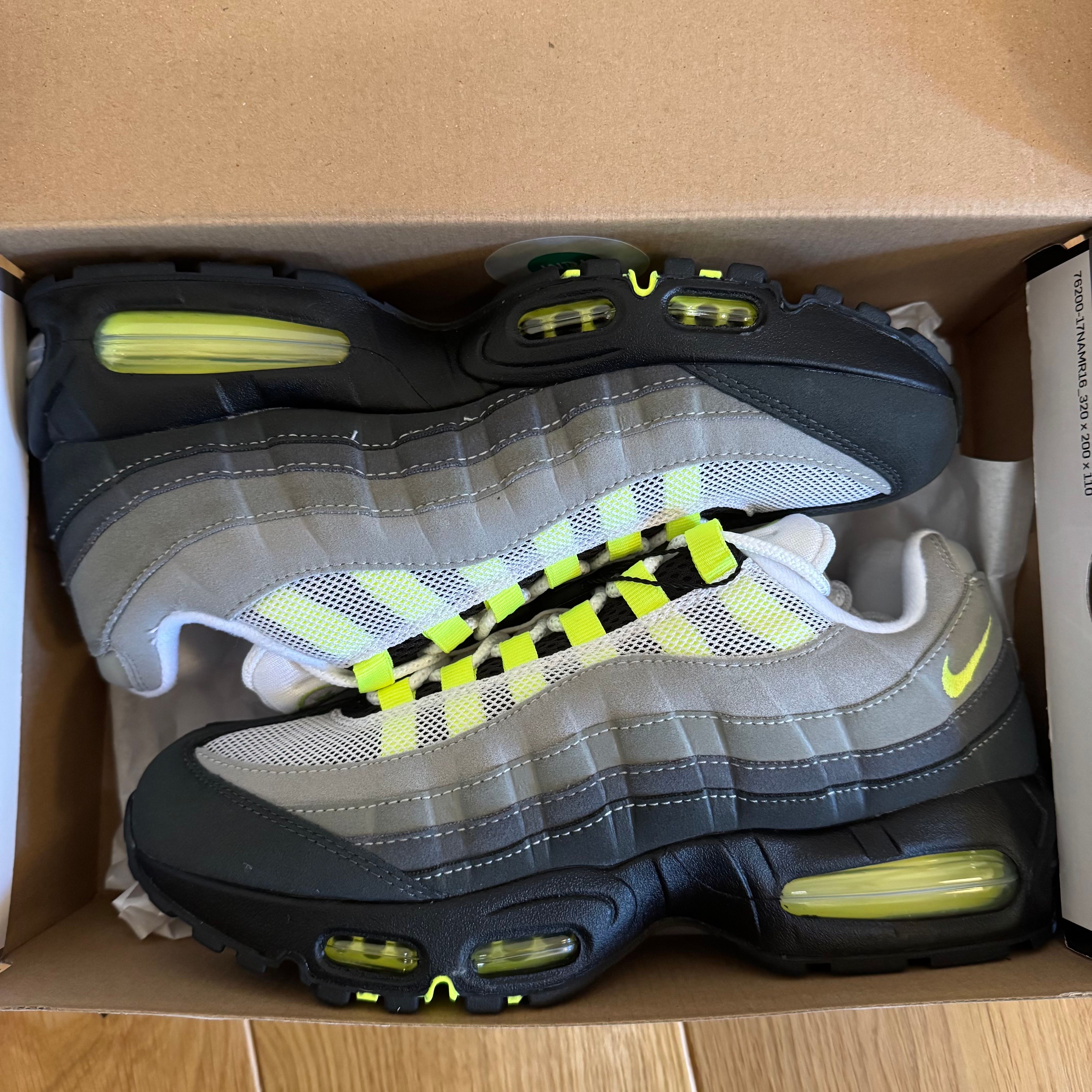 Nike Air Max 95 OG Big Bubble "Neon Yellow" (2025)