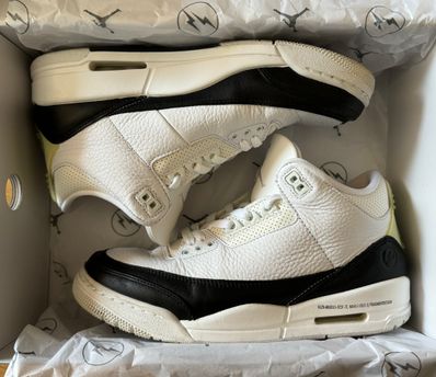 Fragment × Nike Air Jordan 3 "White/Black"