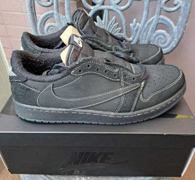 Travis Scott × Nike Air Jordan 1 Low OG SP "Black Phantom"
