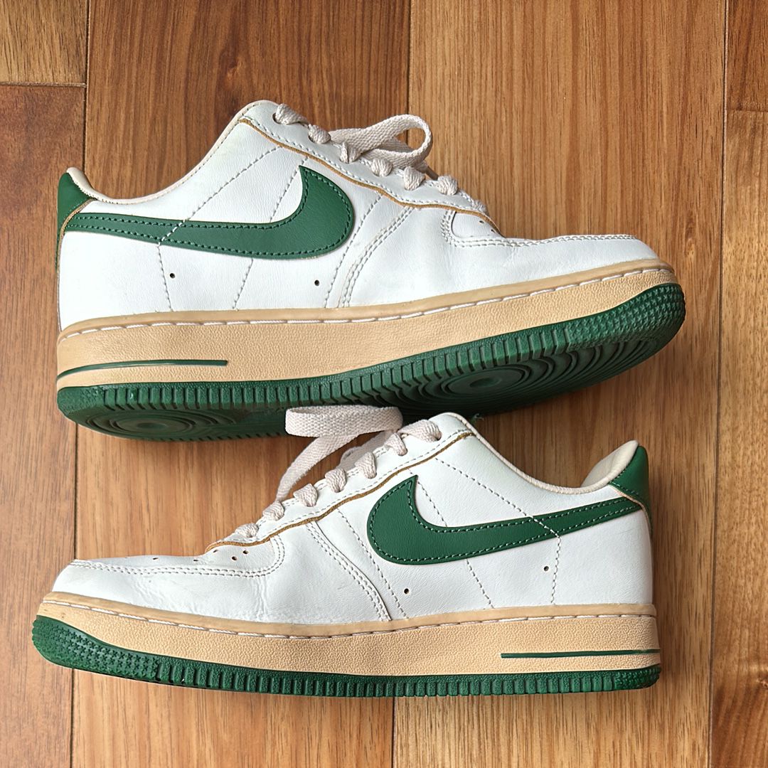 Nike Women's Air Force 1 Low "Green and Muslin"