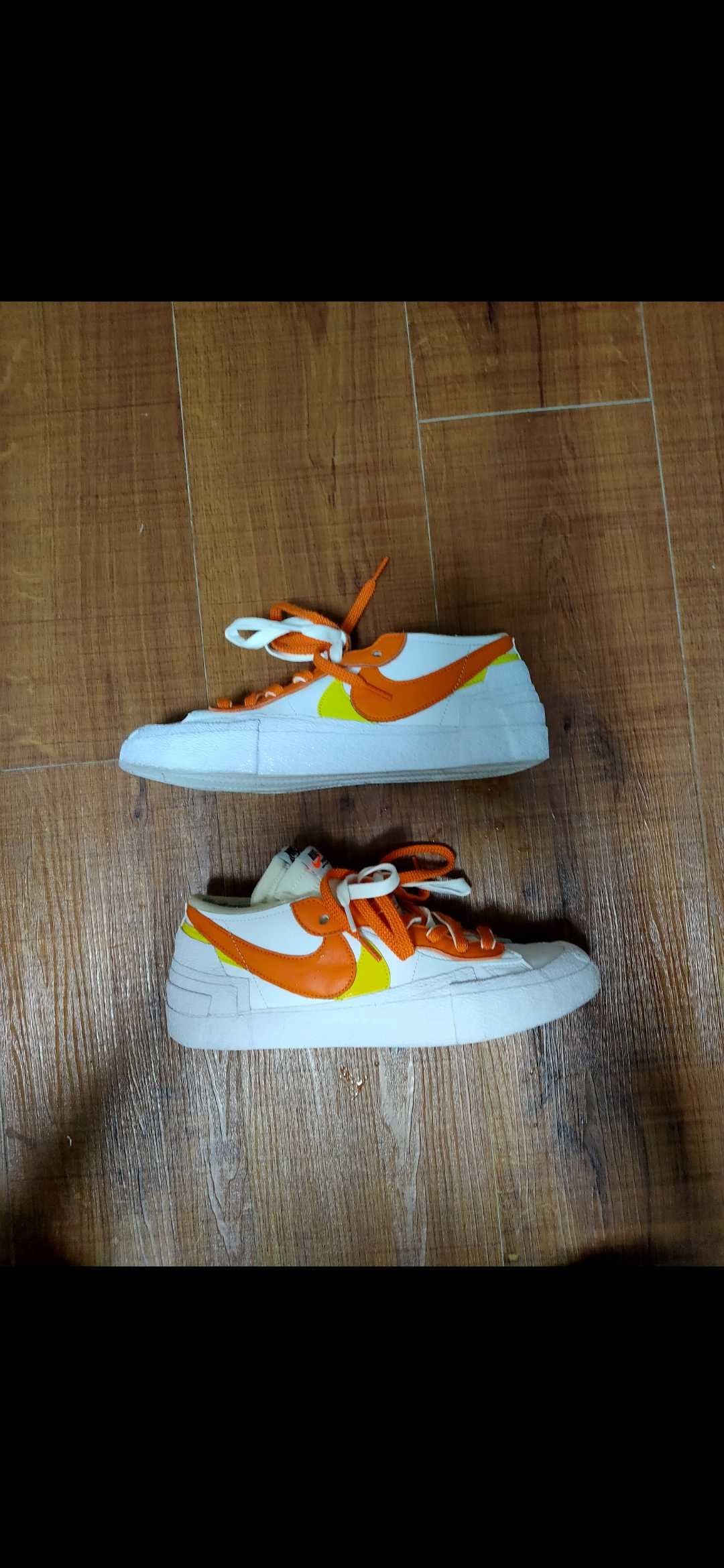 SACAI × NIKE BLAZER LOW "MAGMA ORANGE"