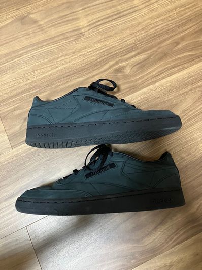 JJJJound × Reebok Club C Nubuk "Black"