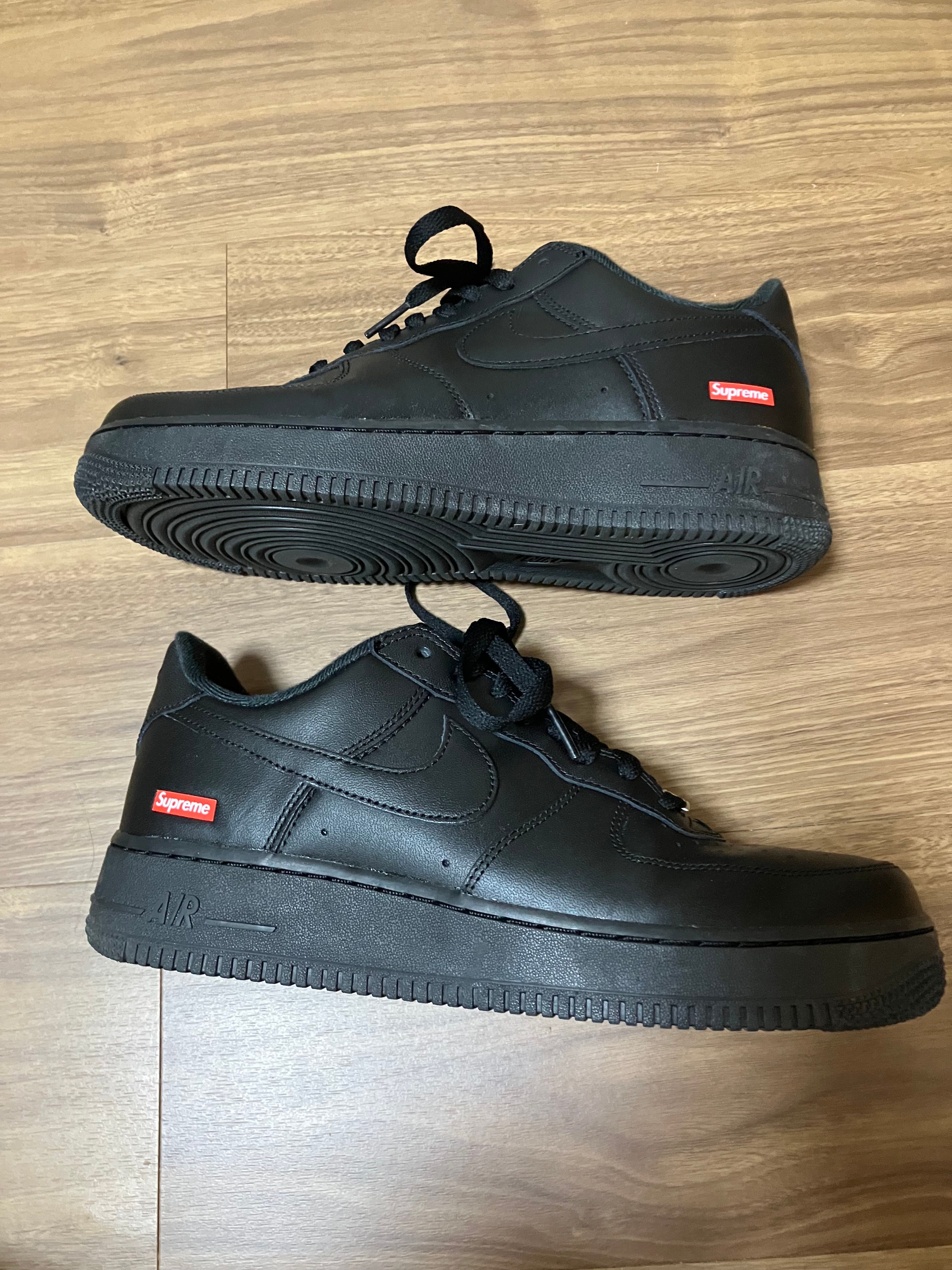 Supreme × Nike Air Force 1 Low "Black"