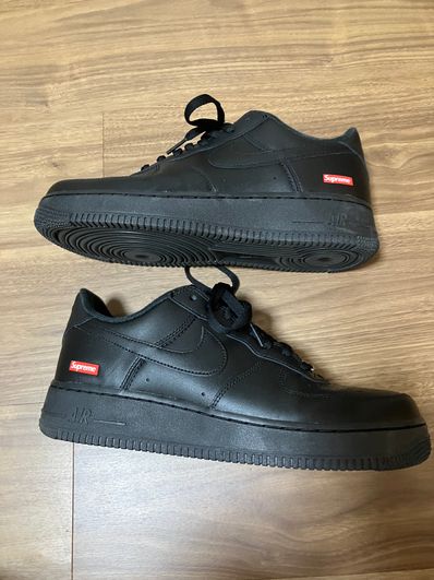 Supreme × Nike Air Force 1 Low "Black"