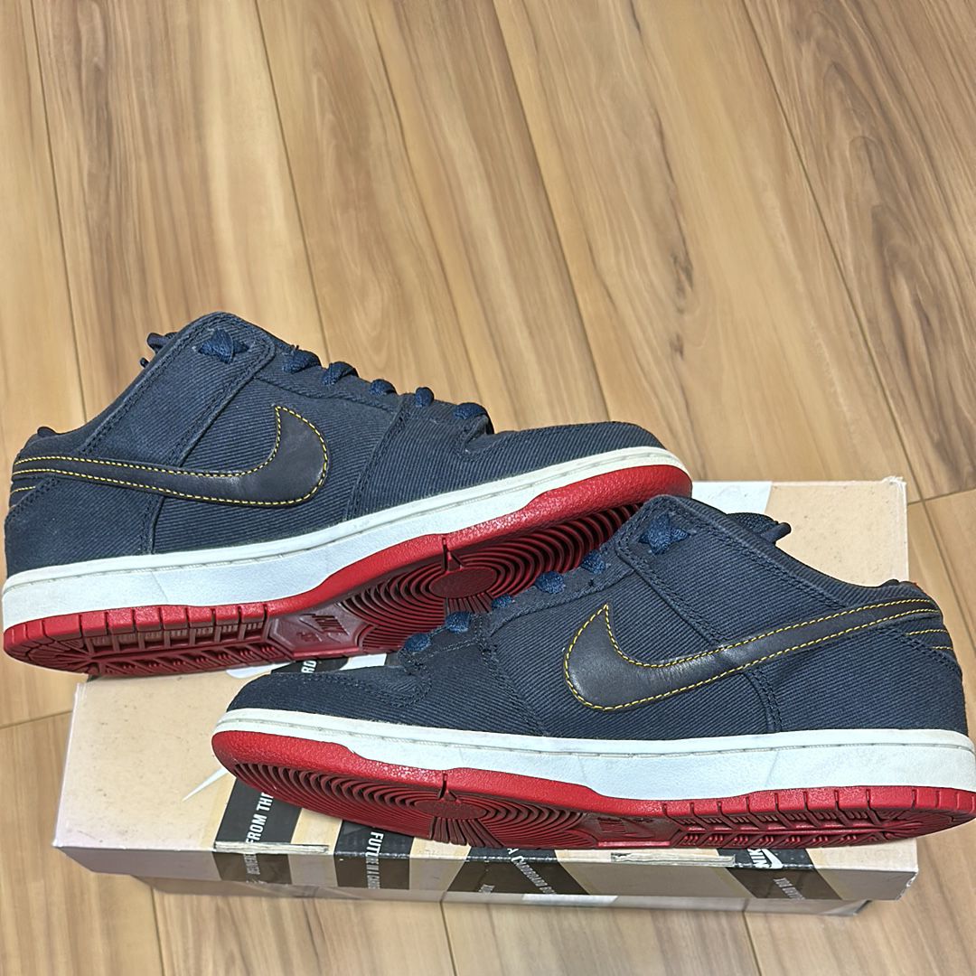 Levis × Nike Dunk SB Low "Blue Denim"