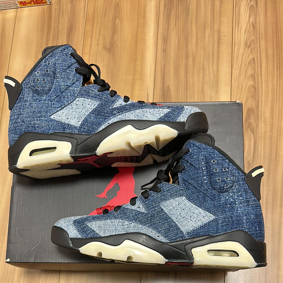 NIKE AIR JORDAN 6 "WASHED DENIM"