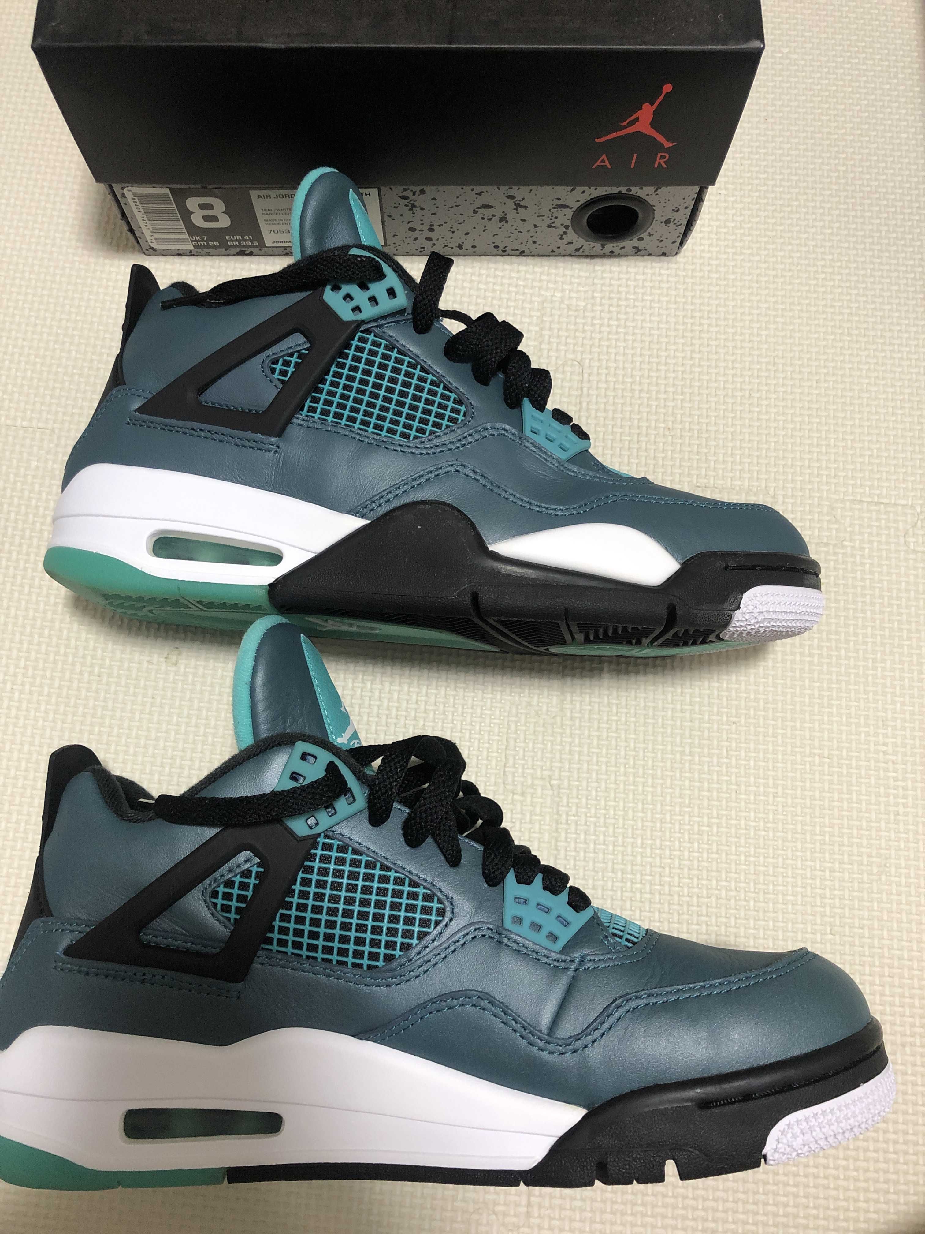 NIKE AIR JORDAN 4 RETRO "TEAL"