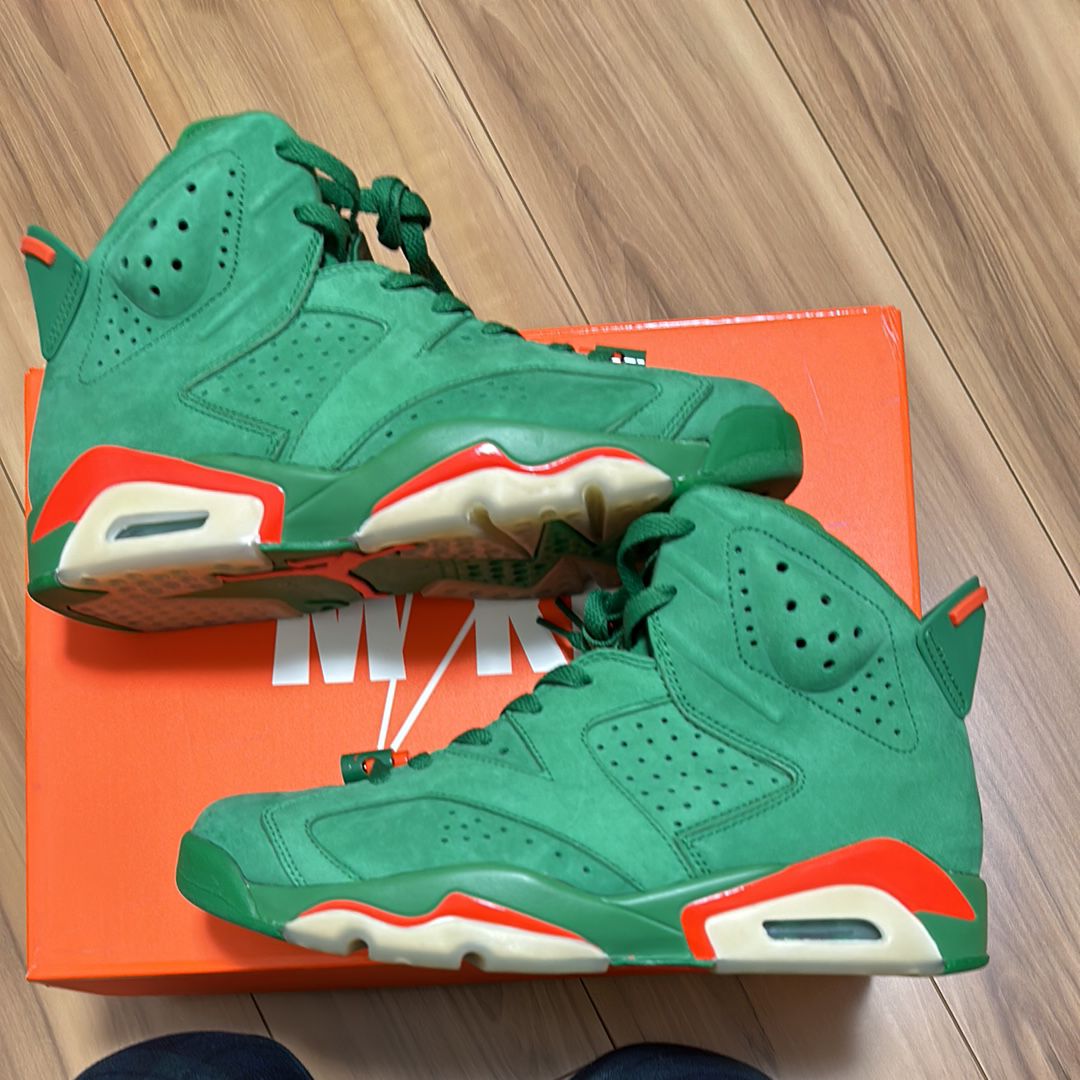 NIKE AIR JORDAN 6 RETRO "GATORADE GREEN"