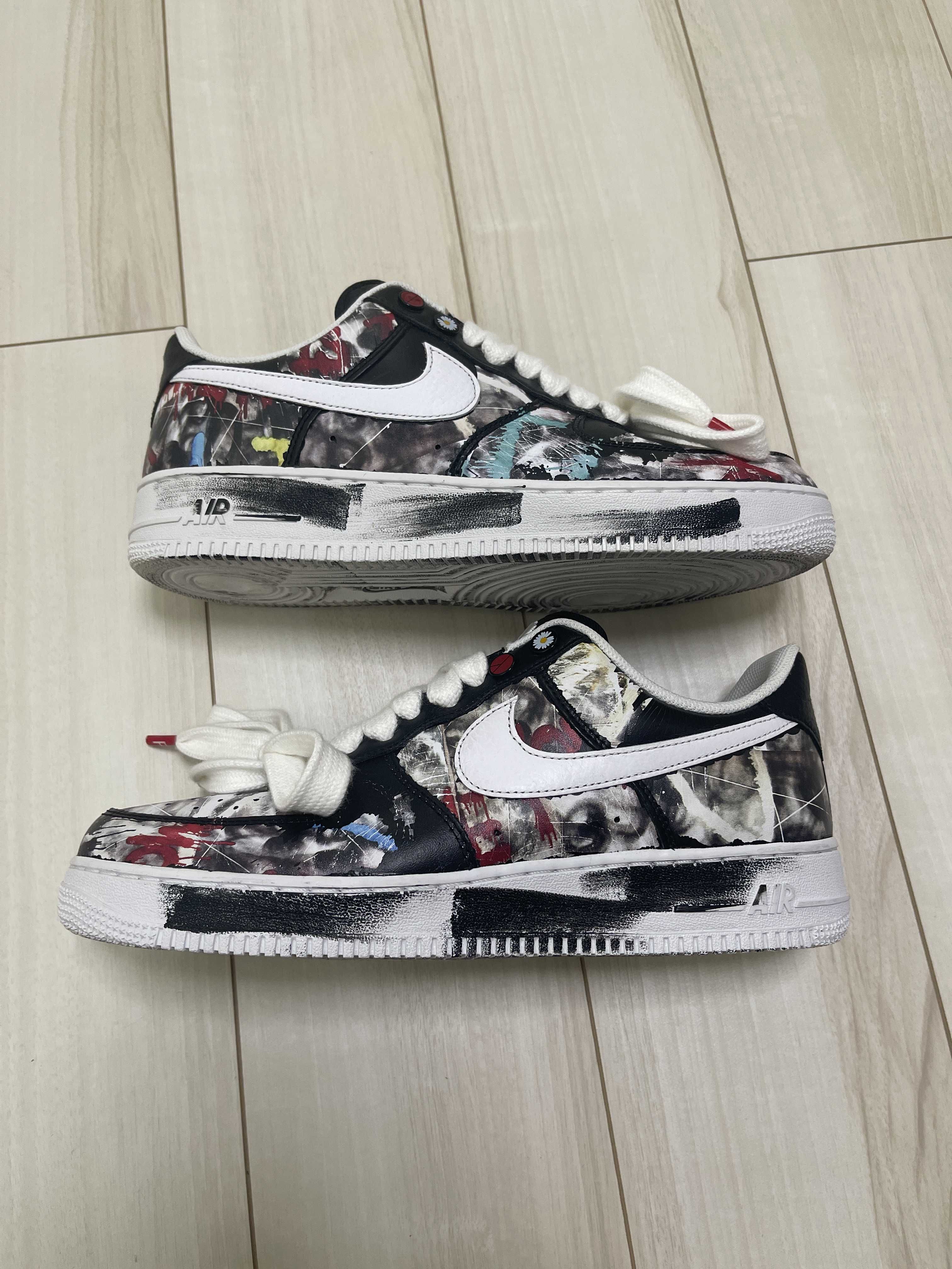 PEACEMINUSONE × Nike Air Force 1 Low Para Noise "Black" / G-DRAGON