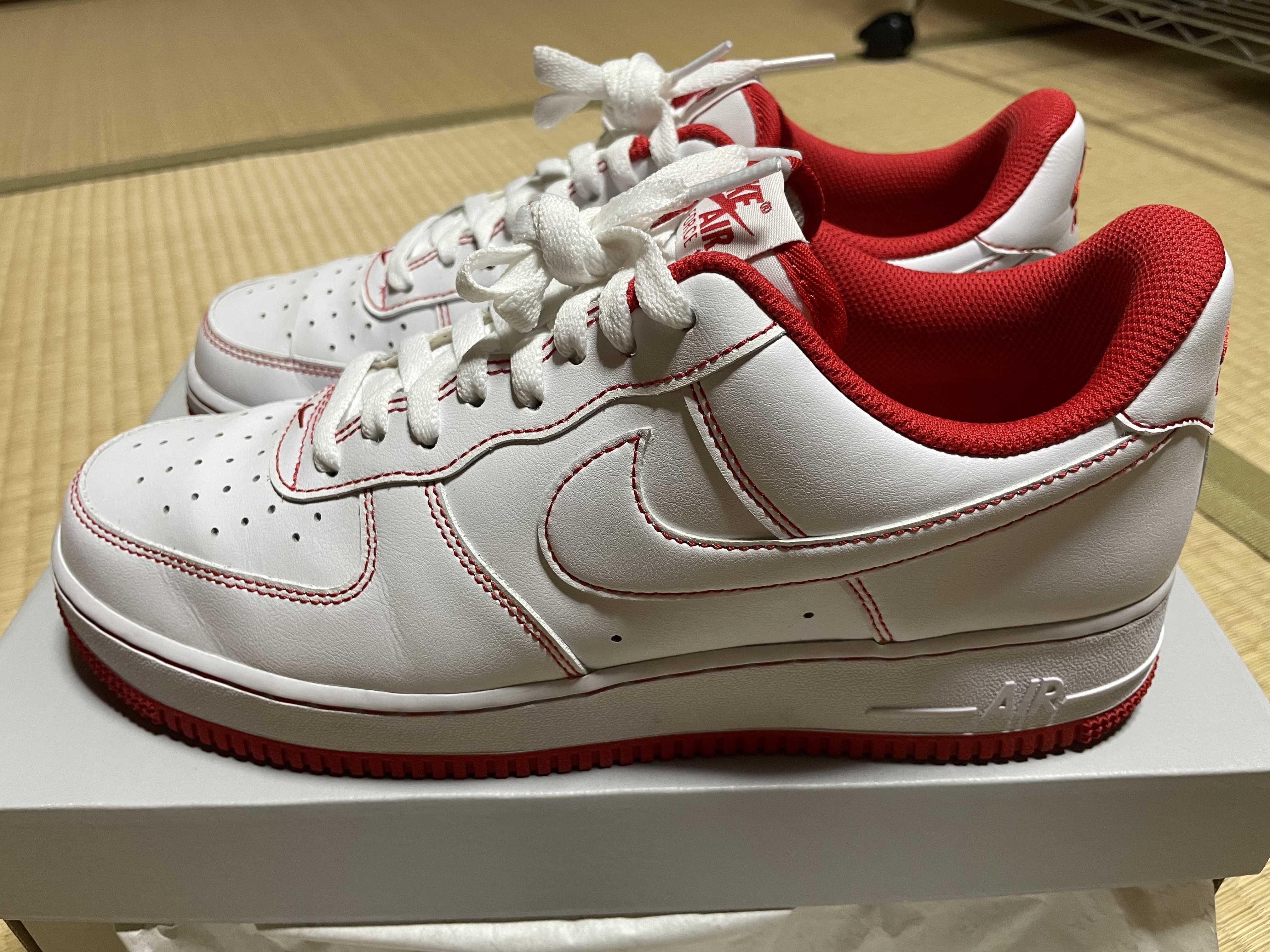 Nike Air Force 1 Low '07 Stitch "Radiant Red"