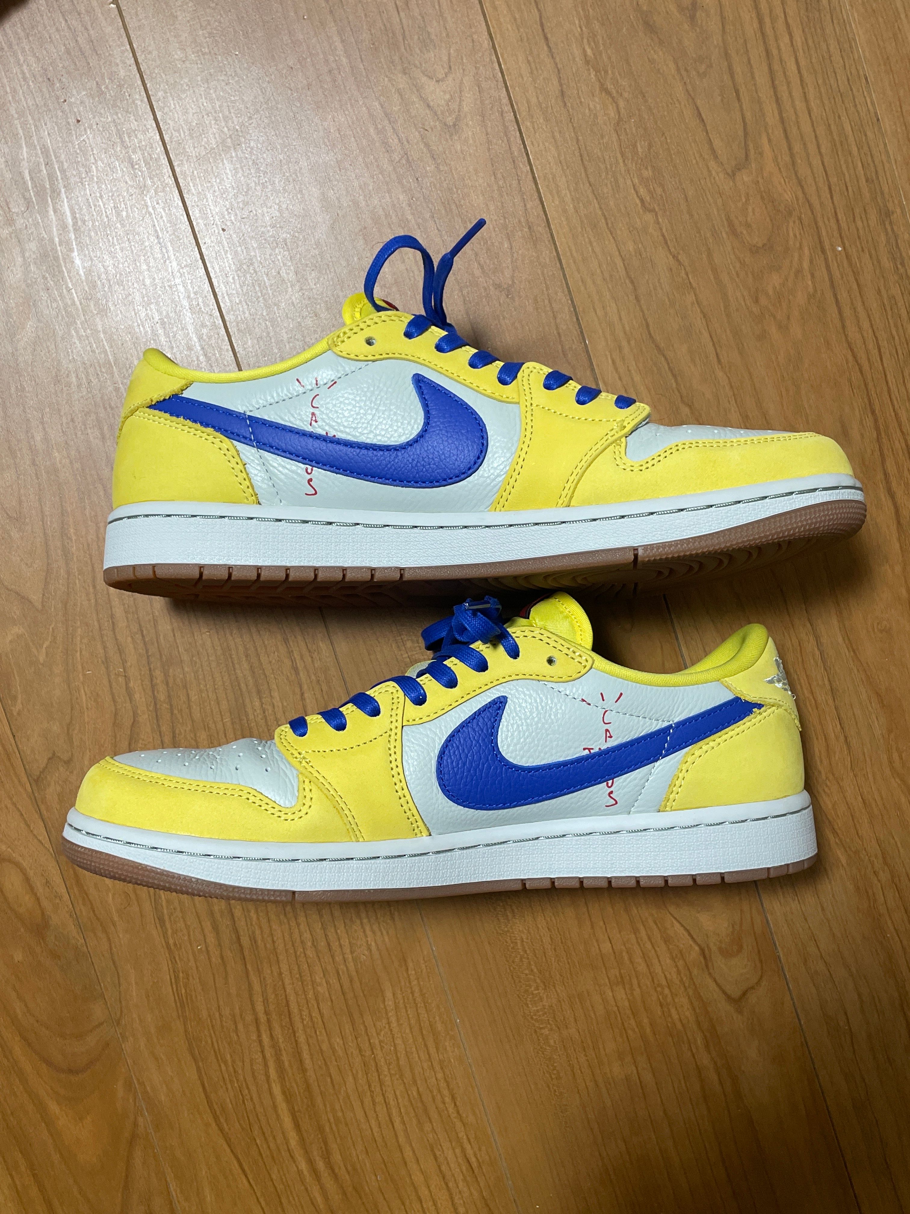 Travis Scott × Nike Women's Air Jordan 1 Retro Low OG "Canary"