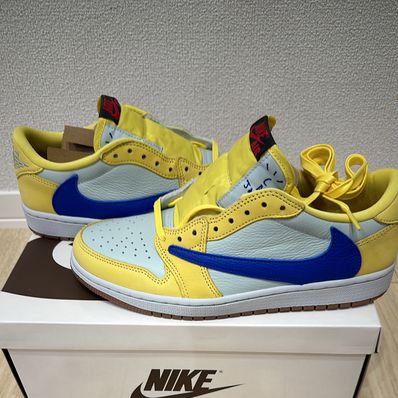 Travis Scott × Nike Women's Air Jordan 1 Retro Low OG "Canary"