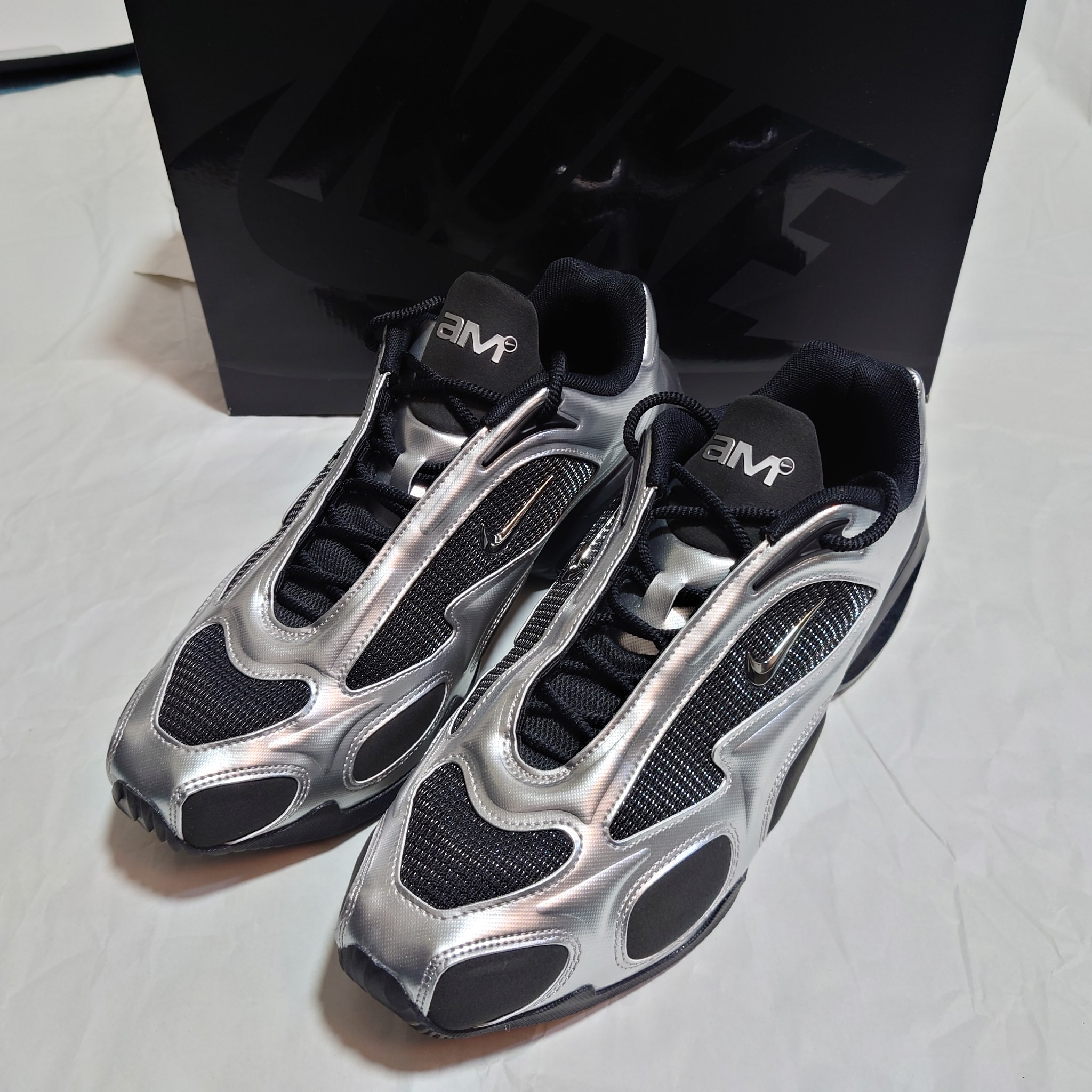 Nike Women's Air Max Muse "Black/Metallic Silver"