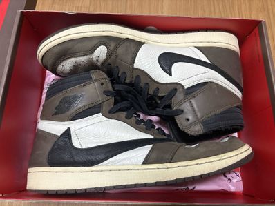 Travis Scott × Nike Air Jordan 1 Retro High OG TS SP "Sail/Dark Mocha"