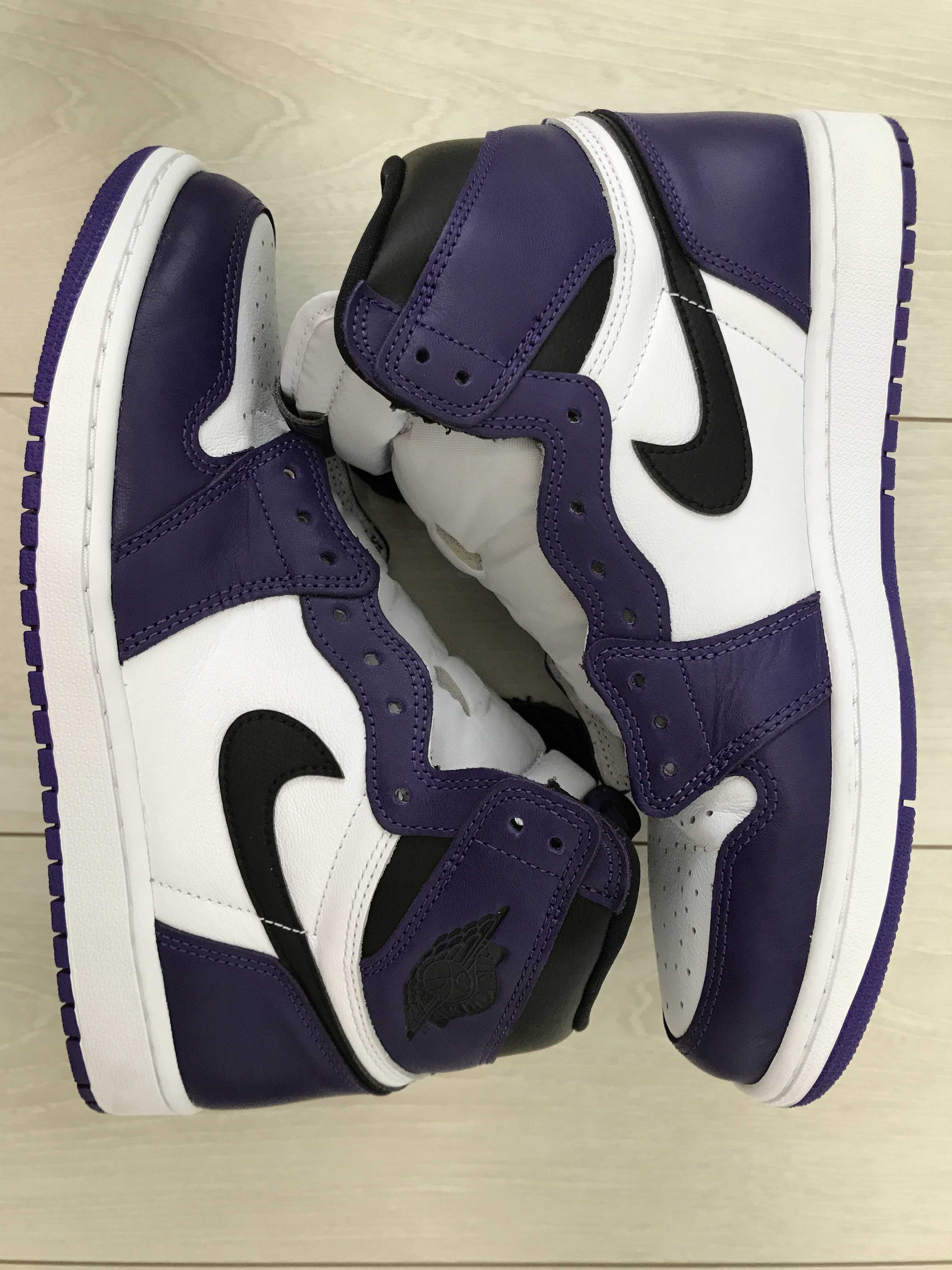Nike Air Jordan 1 Retro High OG "Court Purple White/Black" (2020)
