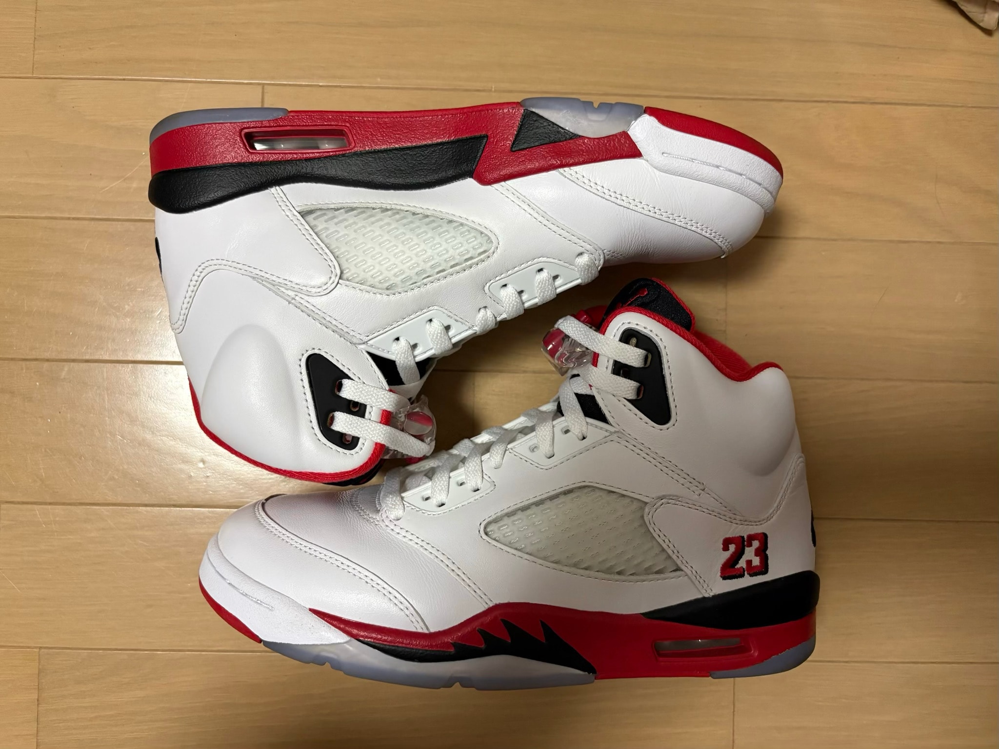 Nike Air Jordan 5 Retro OG "Fire Red/Black Tongue" (2025)