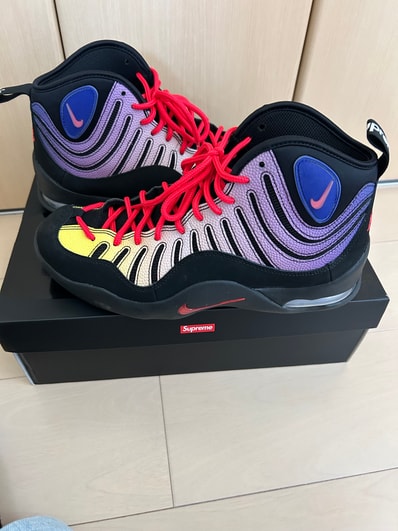 Supreme × Nike Air Bakin "Black/Multi"