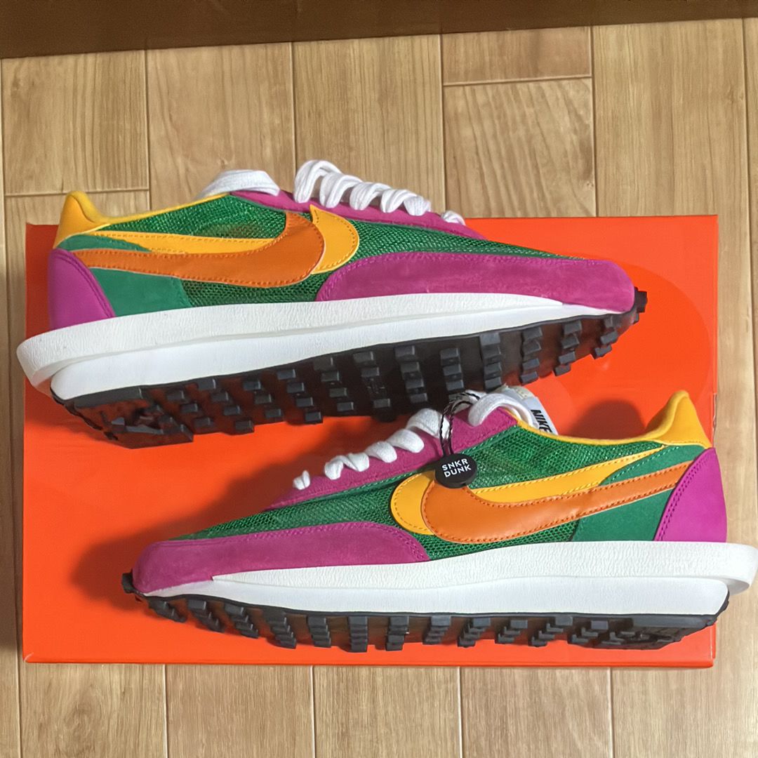 sacai × NIKE LDV WAFFLE "PINE GREEN"