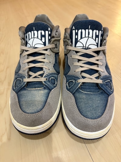 NIGO® × Levi's × Nike Air Force 3 Low SP "Olive Grey" (NIGO Heel Logo) (Levi's Tab)
