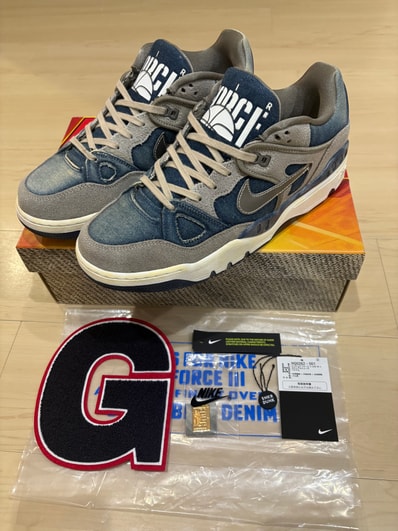 NIGO® × Levi's × Nike Air Force 3 Low SP "Olive Grey" (NIGO Heel Logo) (Levi's Tab)
