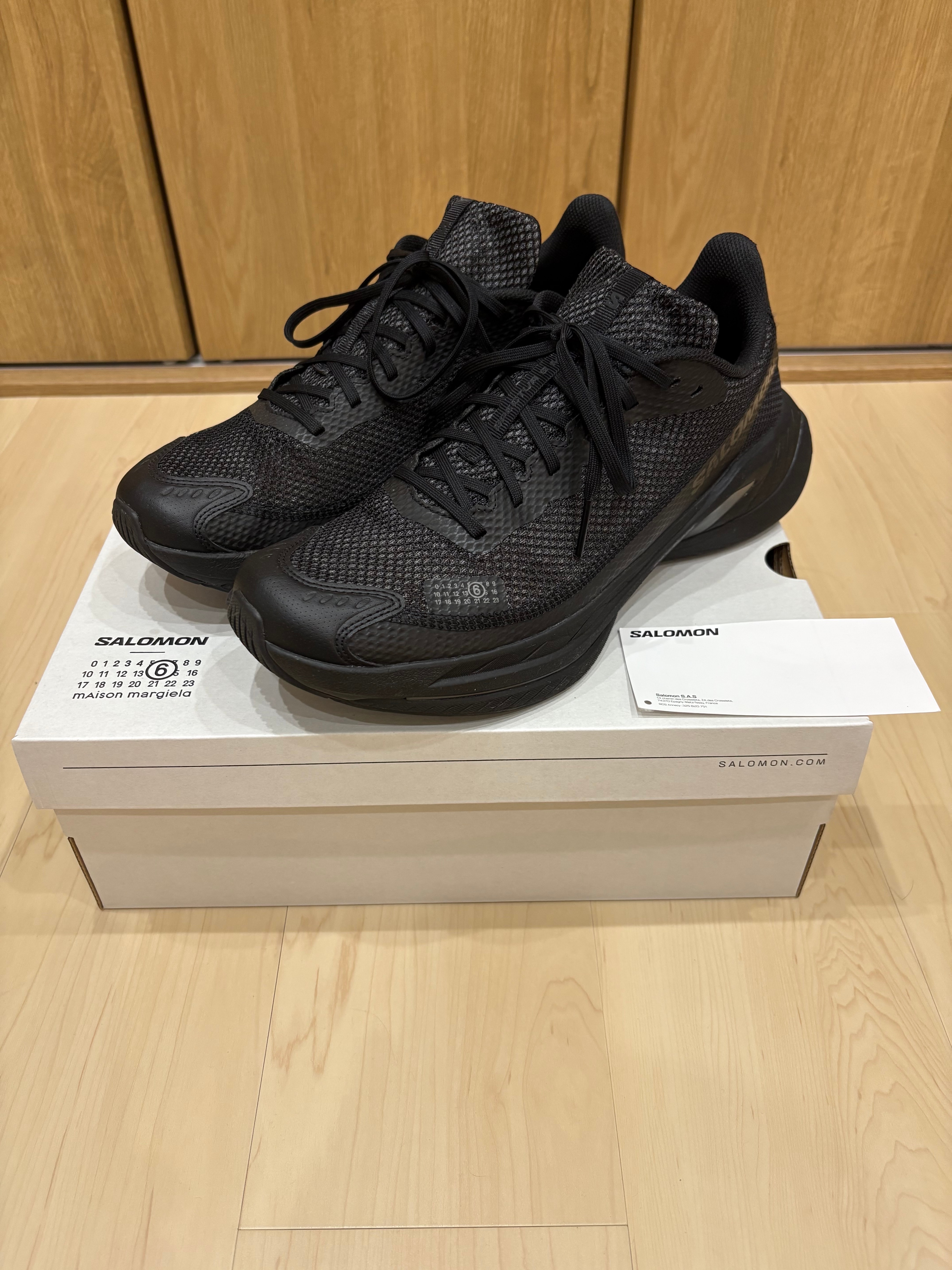 MM6 Maison Margiela × Salomon Spectur 2 "Black/Black/Pewter"