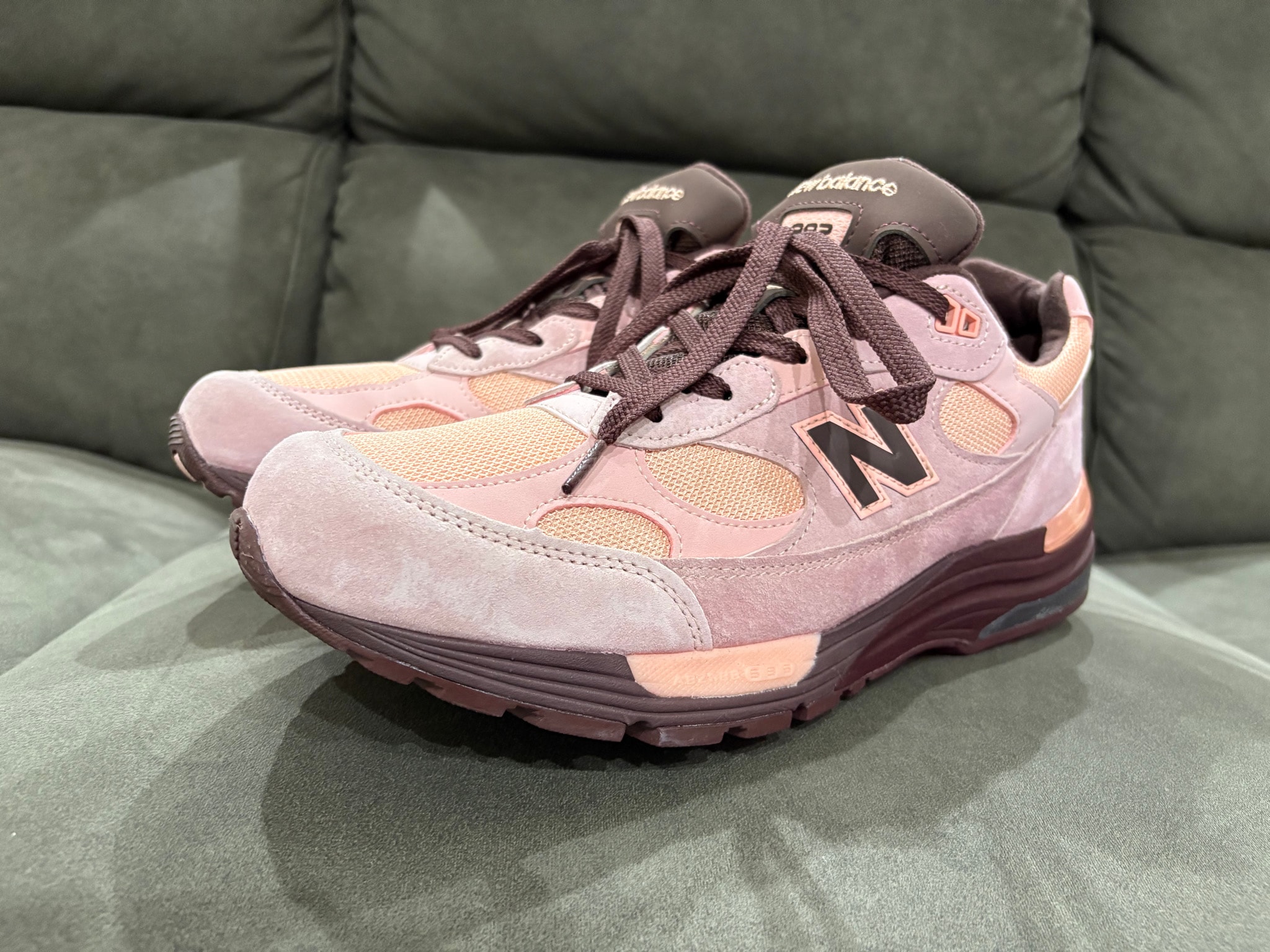 New Balance 992 Made In USA "Pink Chalk"