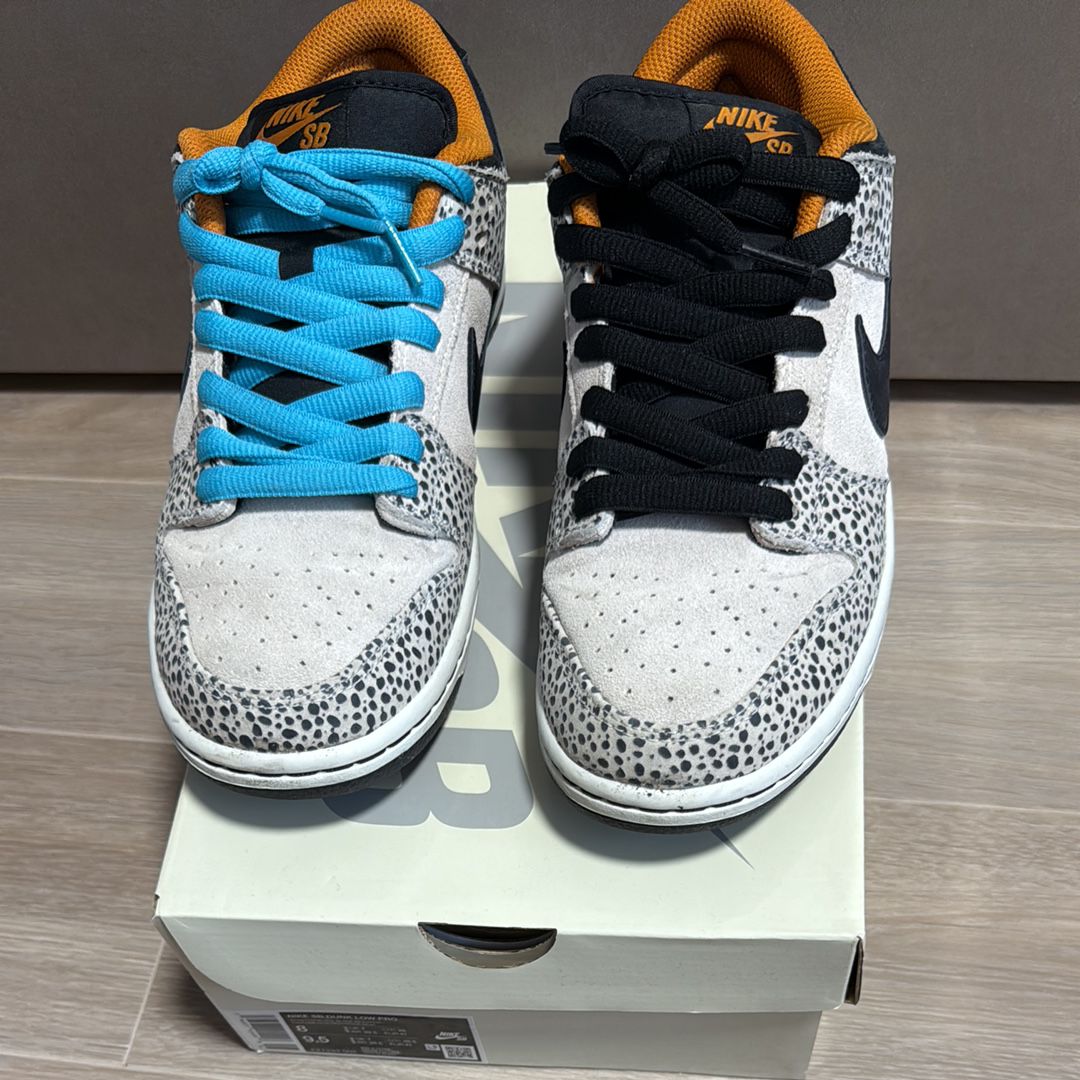 Nike SB Dunk Low Pro Electric Safari "Phantom and Black"