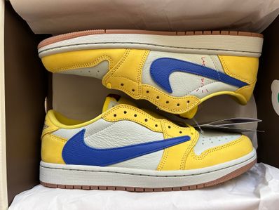 Travis Scott × Nike Women's Air Jordan 1 Retro Low OG "Canary"