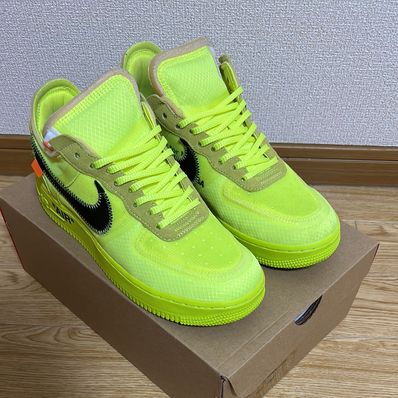 Off-White × Nike Air Force 1 Low "Volt"