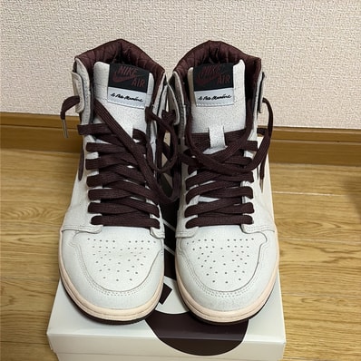 A Ma Maniere × Nike Air Jordan 1 Retro High OG "Sail and Burgundy"