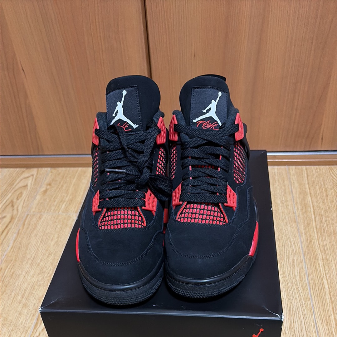 Nike Air Jordan 4 "Red Thunder/Crimson"