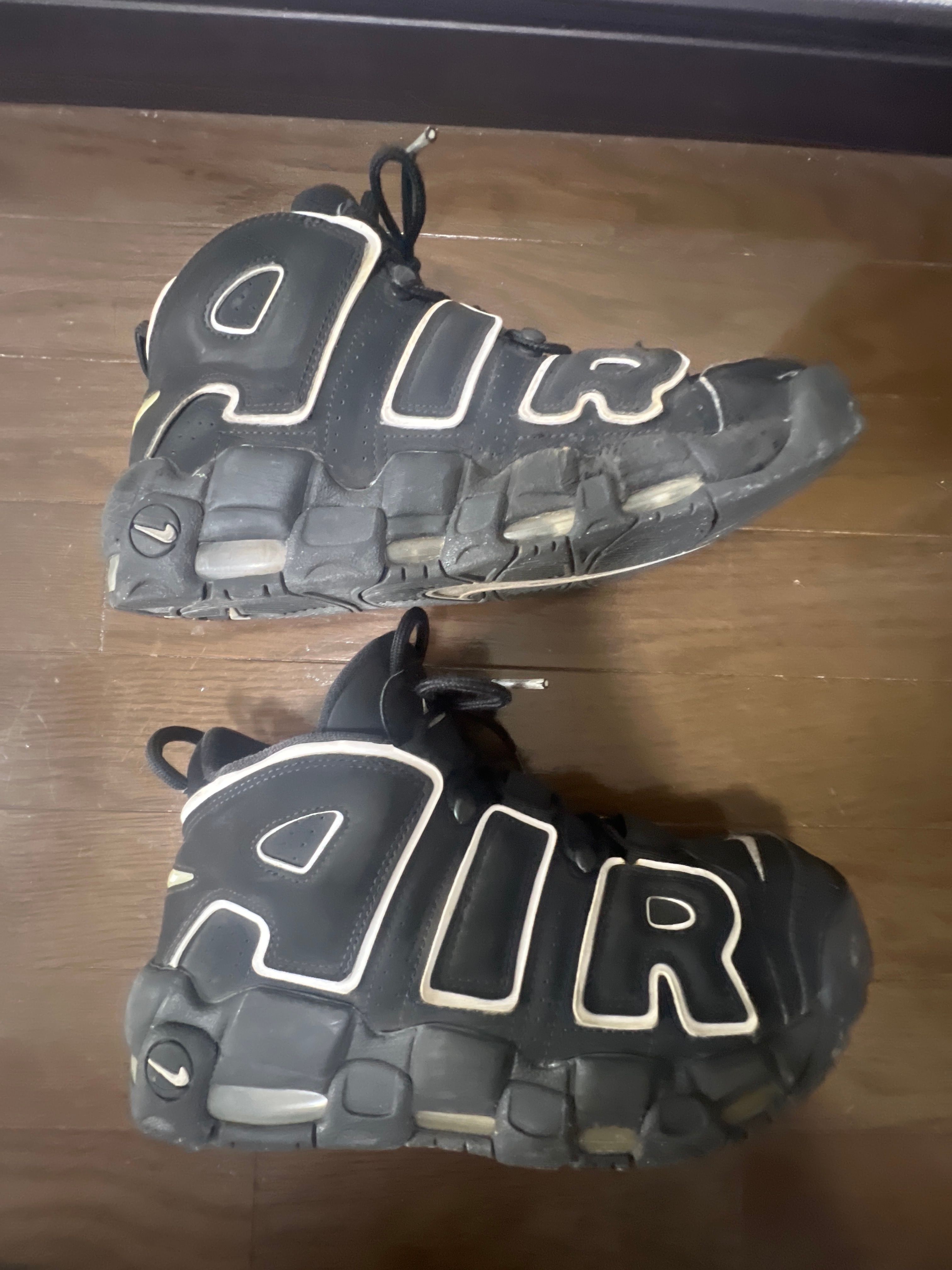 NIKE AIR MORE UPTEMPO "BLACK/WHITE"(2016)