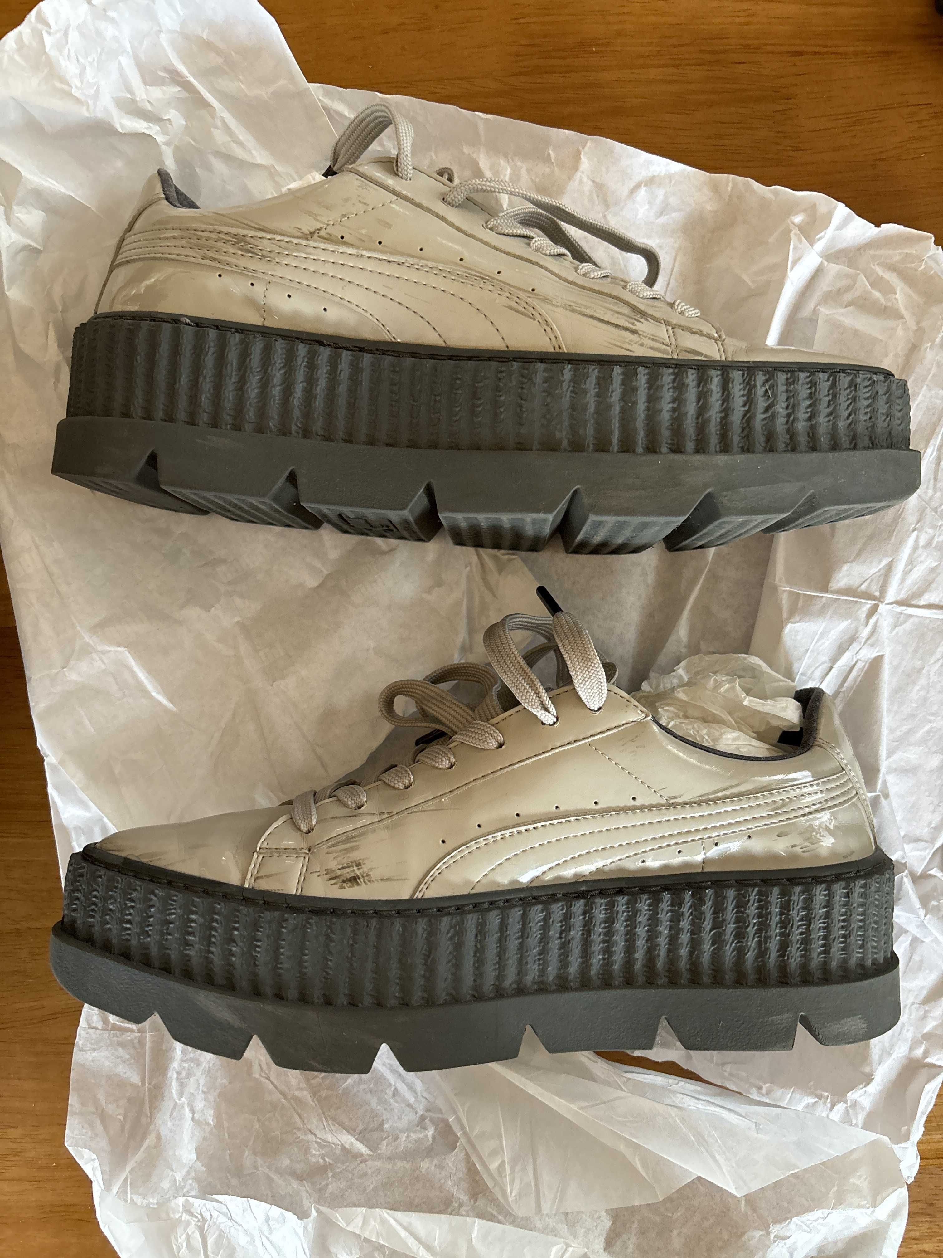 Rihanna × Puma Women's Pointy Creeper Fenty Patent "Dove"