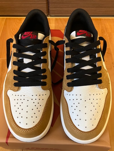 Nike Air Jordan 1 Low OG "Rookie of the Year/Sail and Golden Harvest"