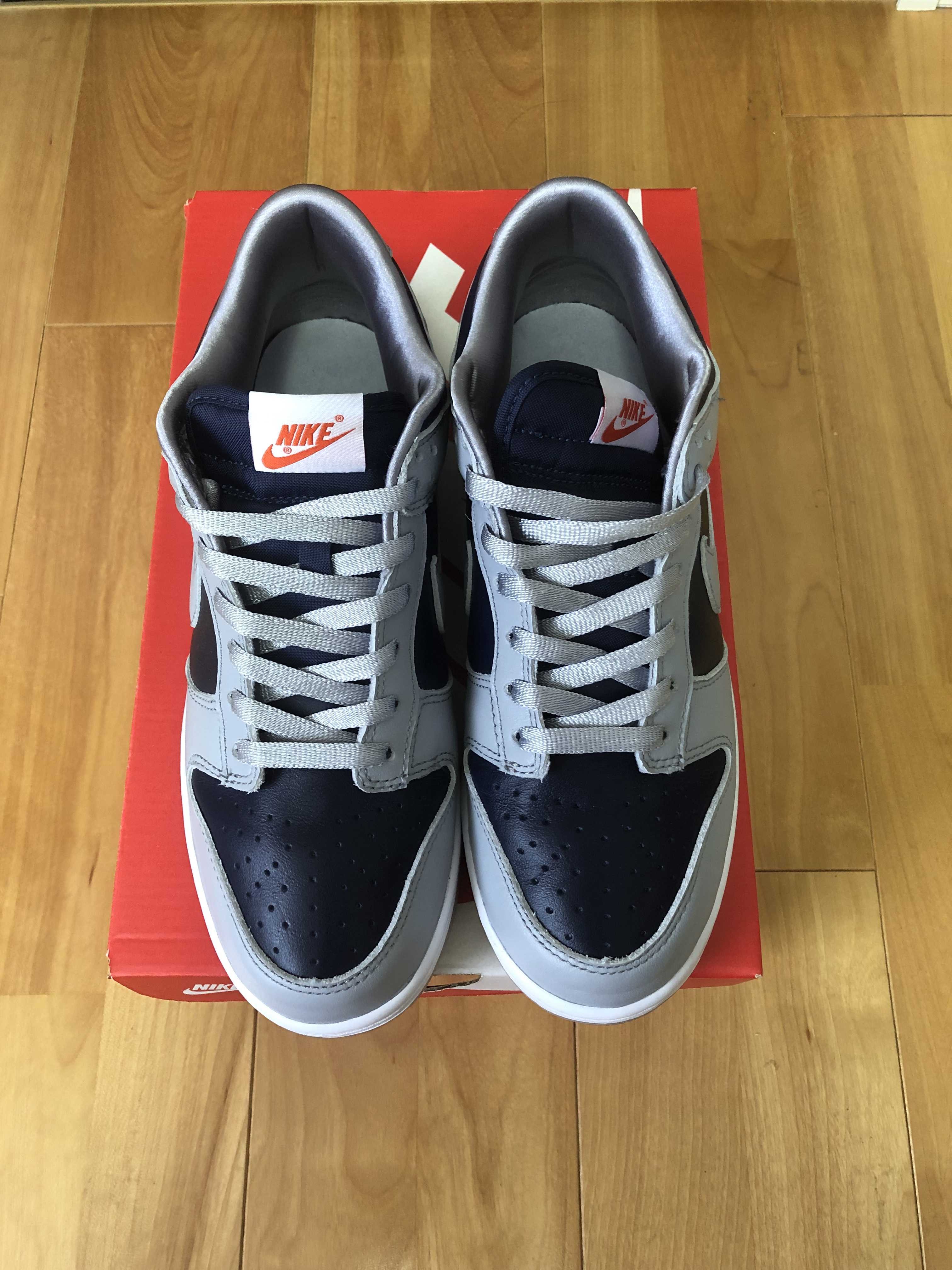 NIKE Women's DUNK LOW "COLLEGE NAVY"